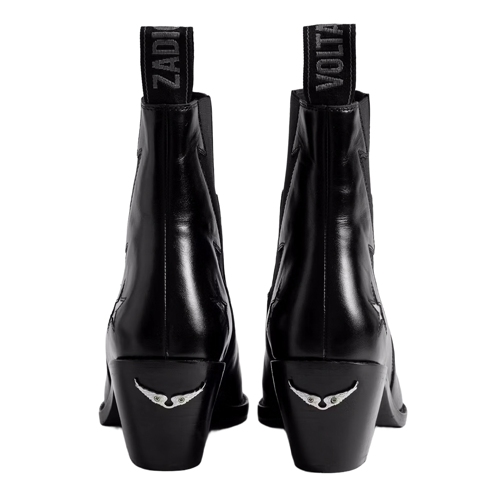 Bottines en cuir ZADIG&VOLTAIRE Noir