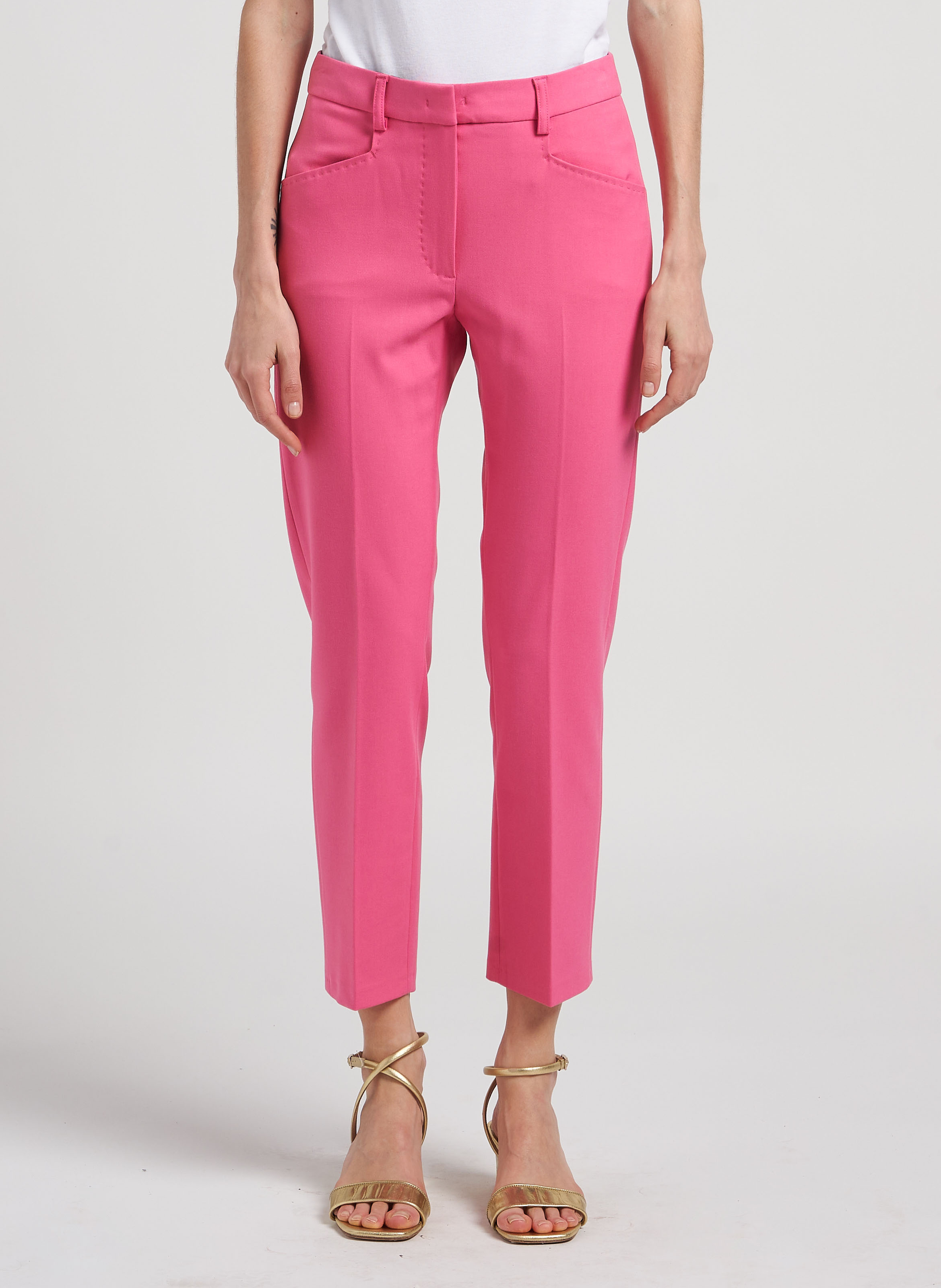 Pantalon à pince slim  MAX&Co. Rose