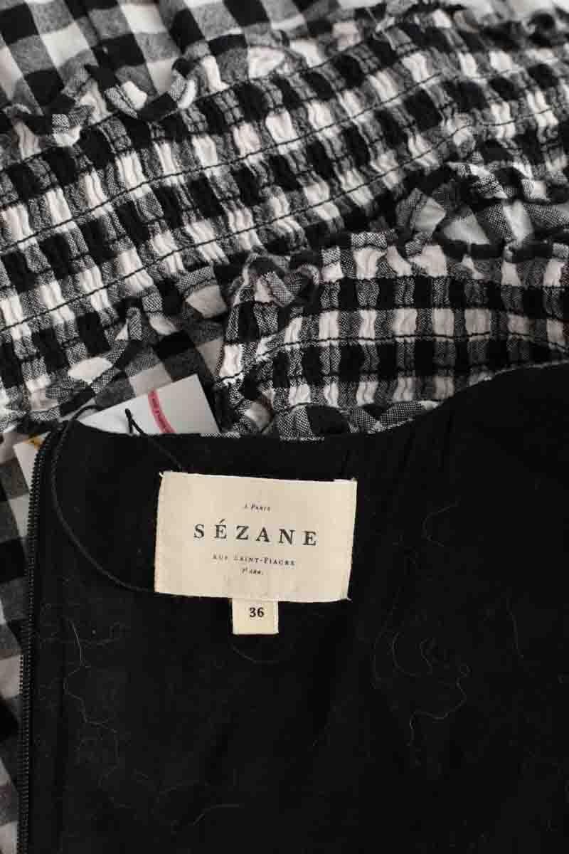Robe SEZANE - Seconde main Noir