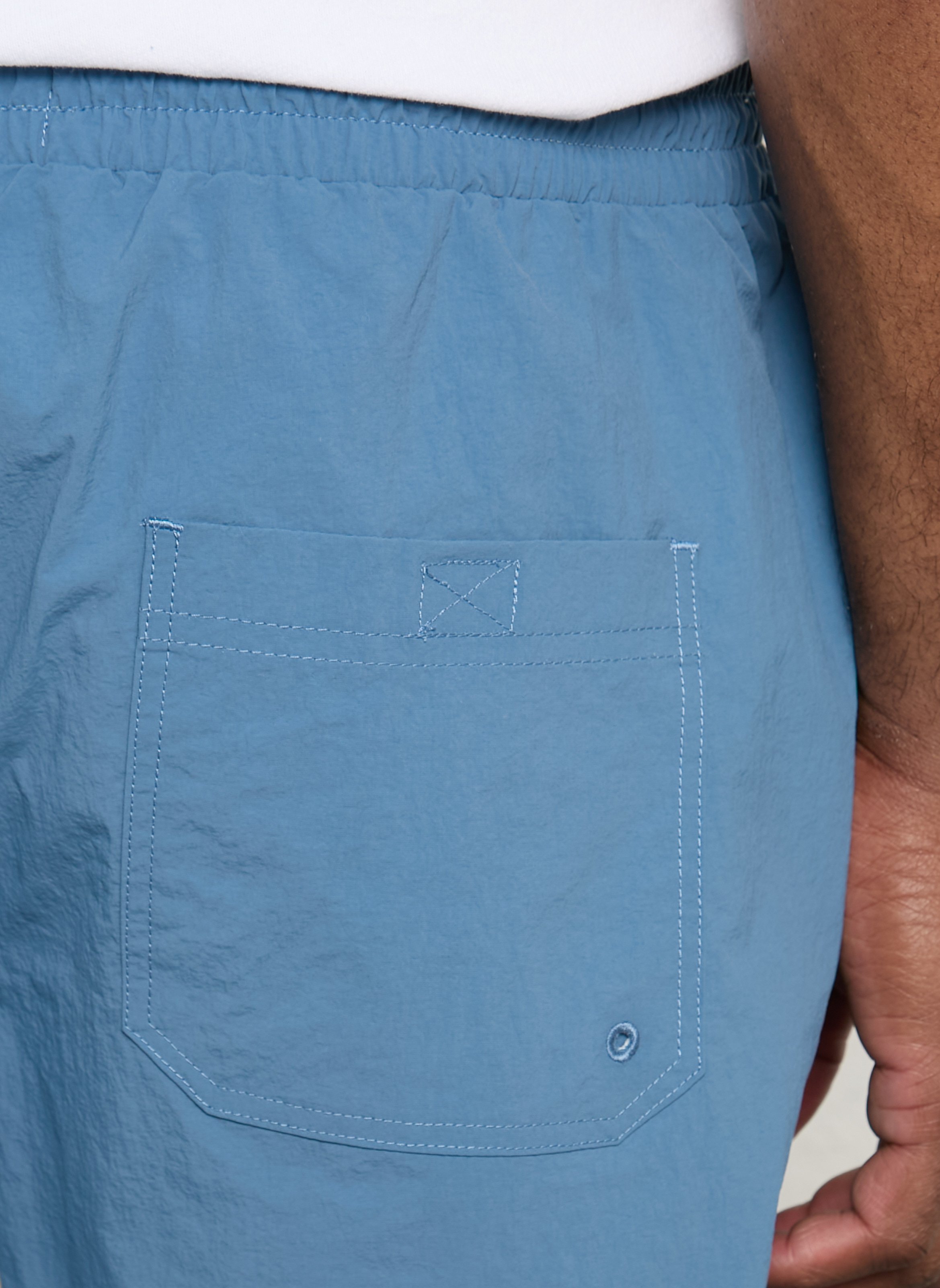 Short de bain en fibres recyclées FARAH Bleu