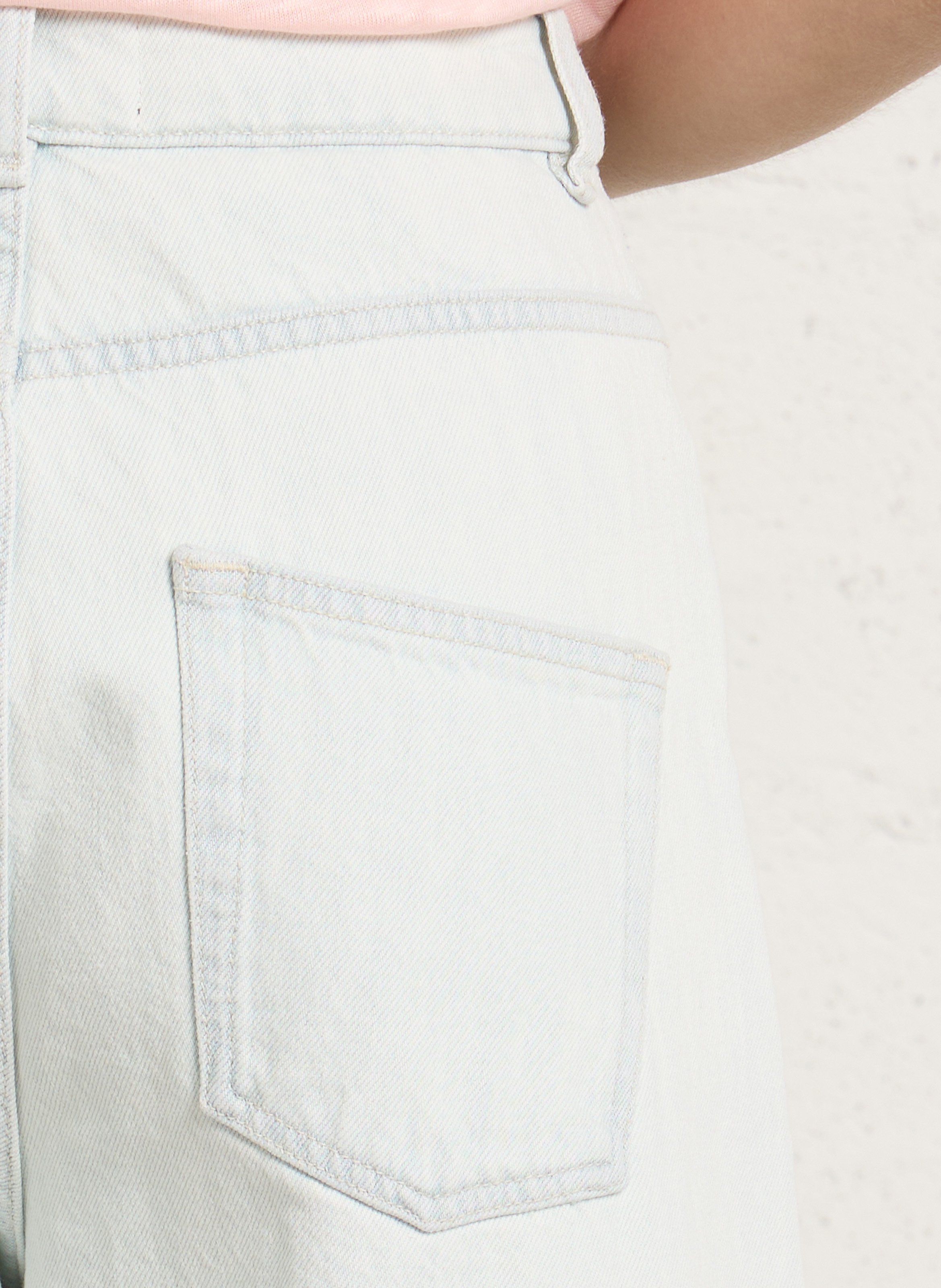 Boyfriend-Taillenjeans BERENICE Blau