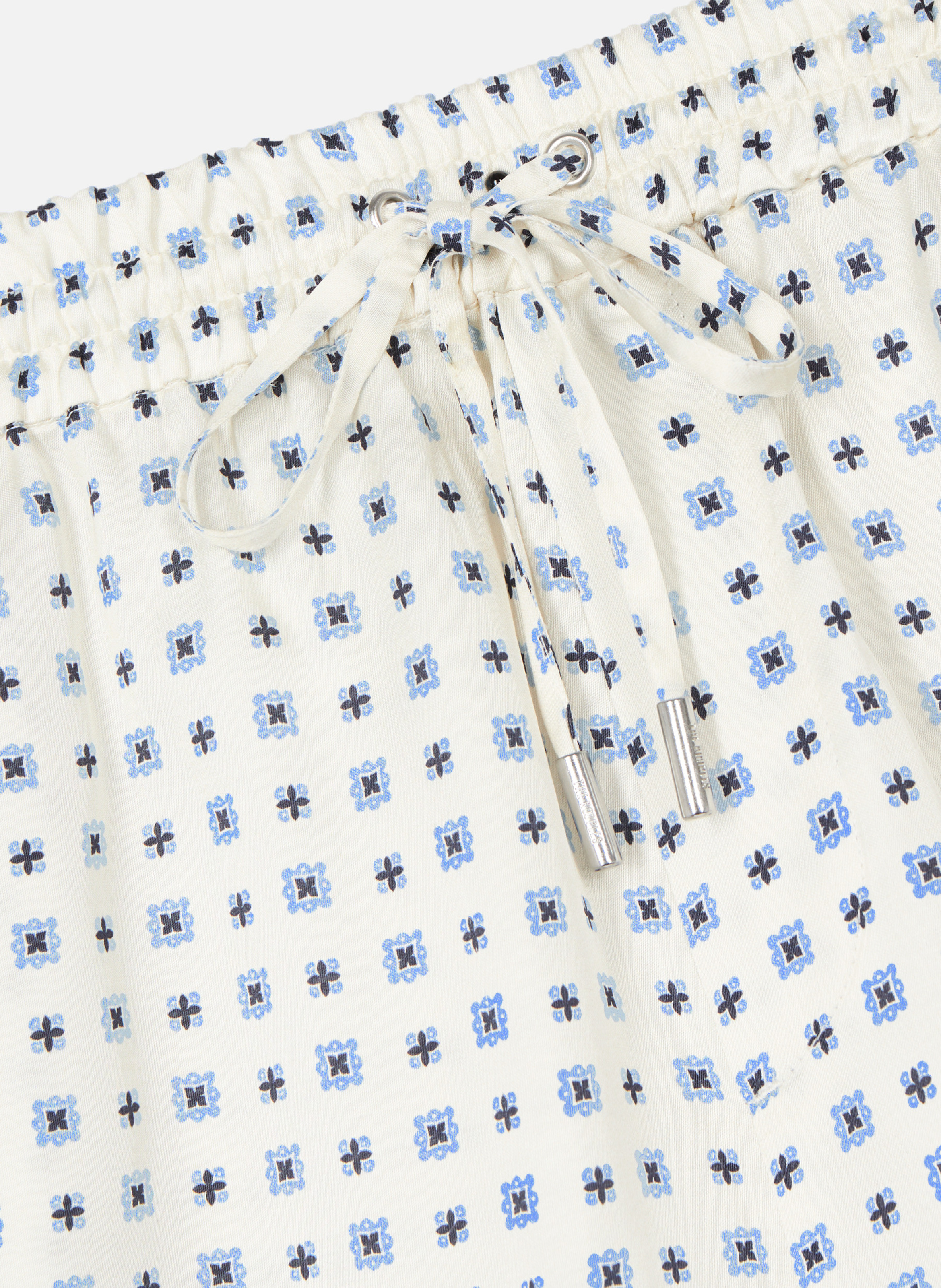 Bandana print mini dress THE KOOPLES Beige