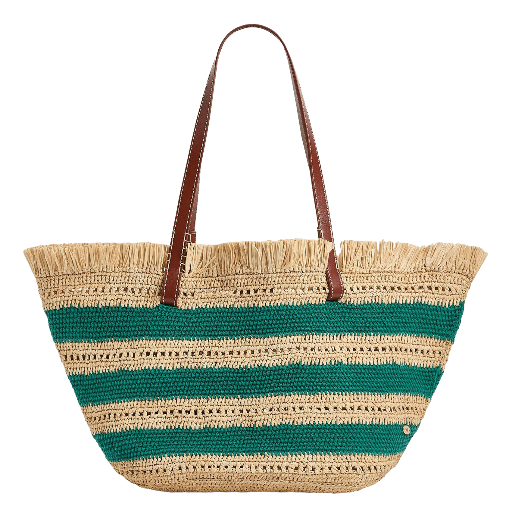 Bast-Shopper VANESSA BRUNO Grun