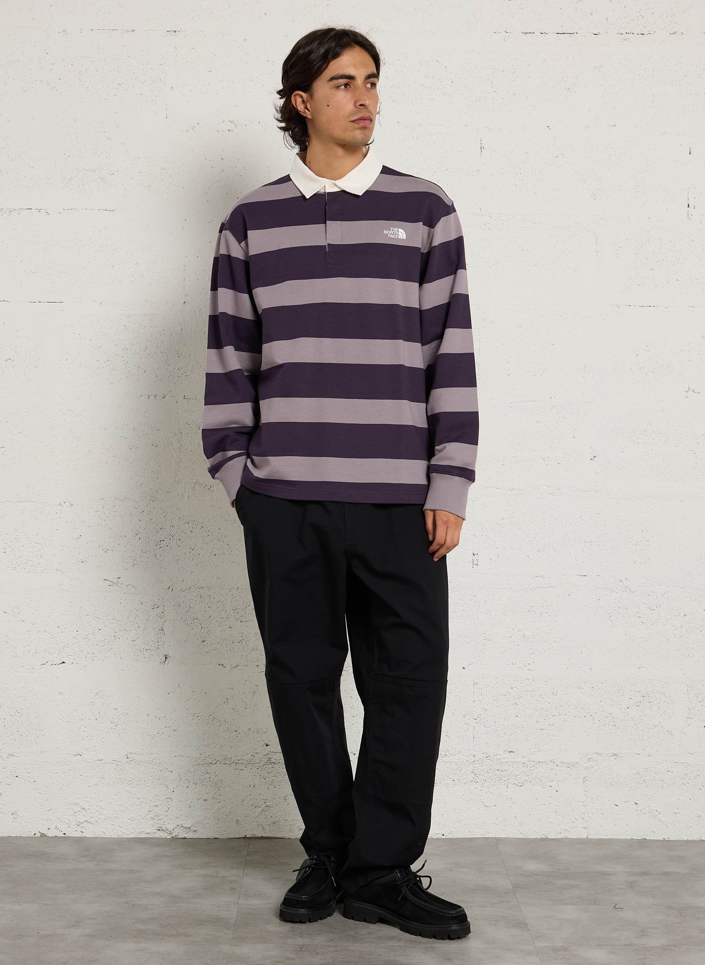 Pantalon ample en coton mélangé THE NORTH FACE Noir