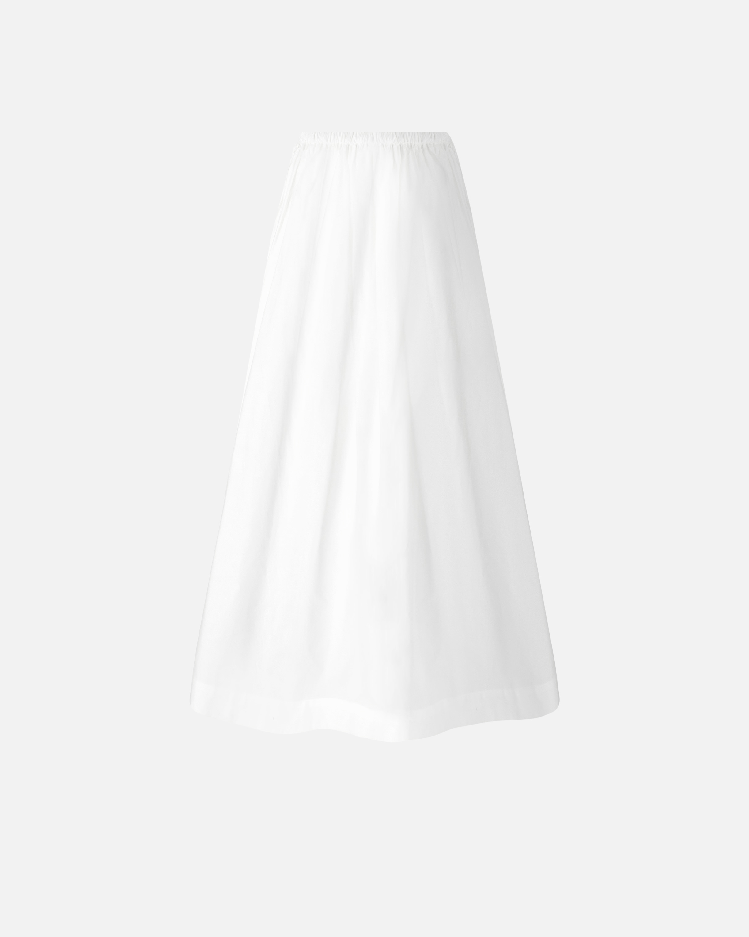 Jupe longue à taille élastiquée PINKO Blanc