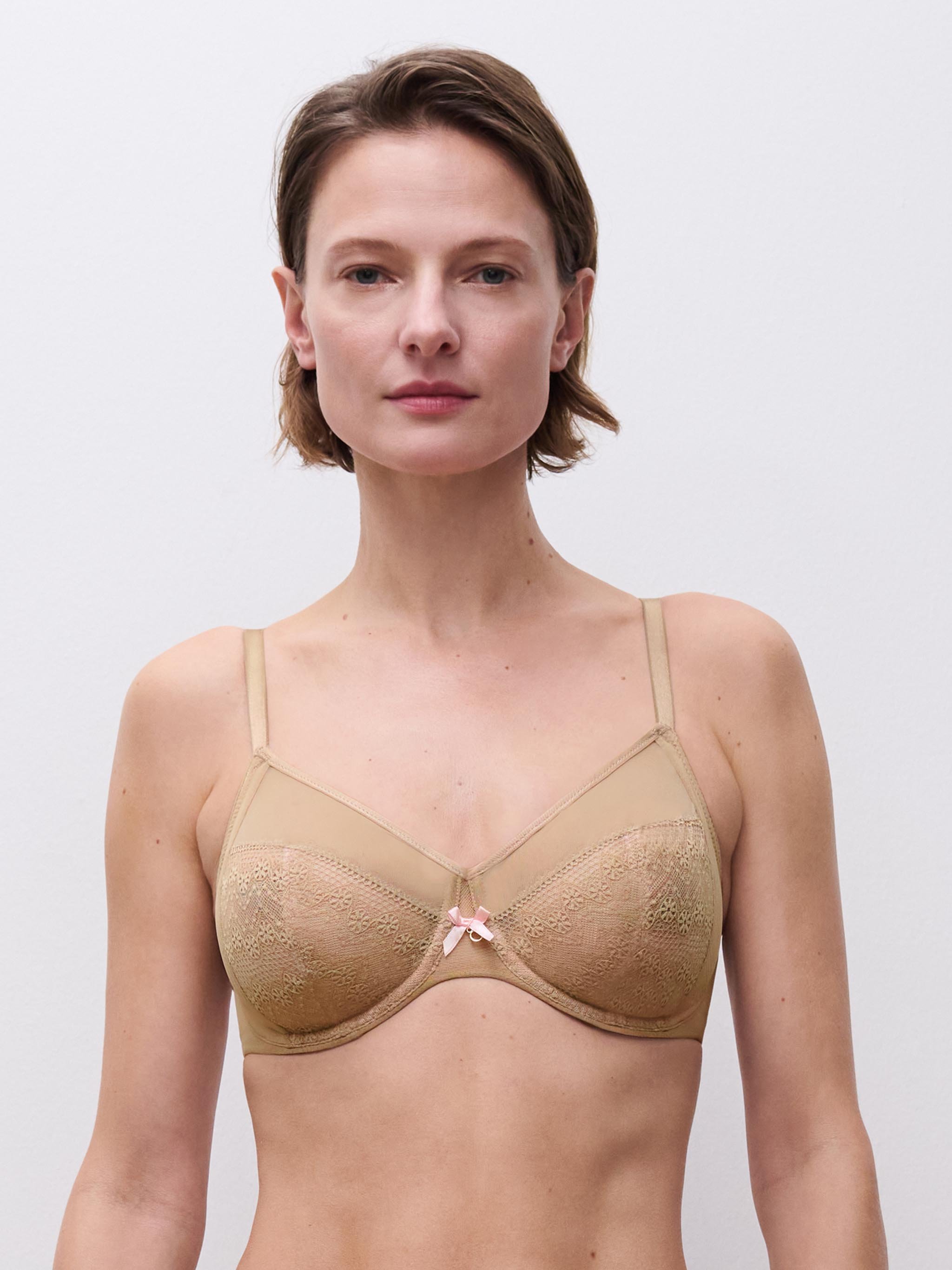 Full-cup bra CHANTELLE Beige