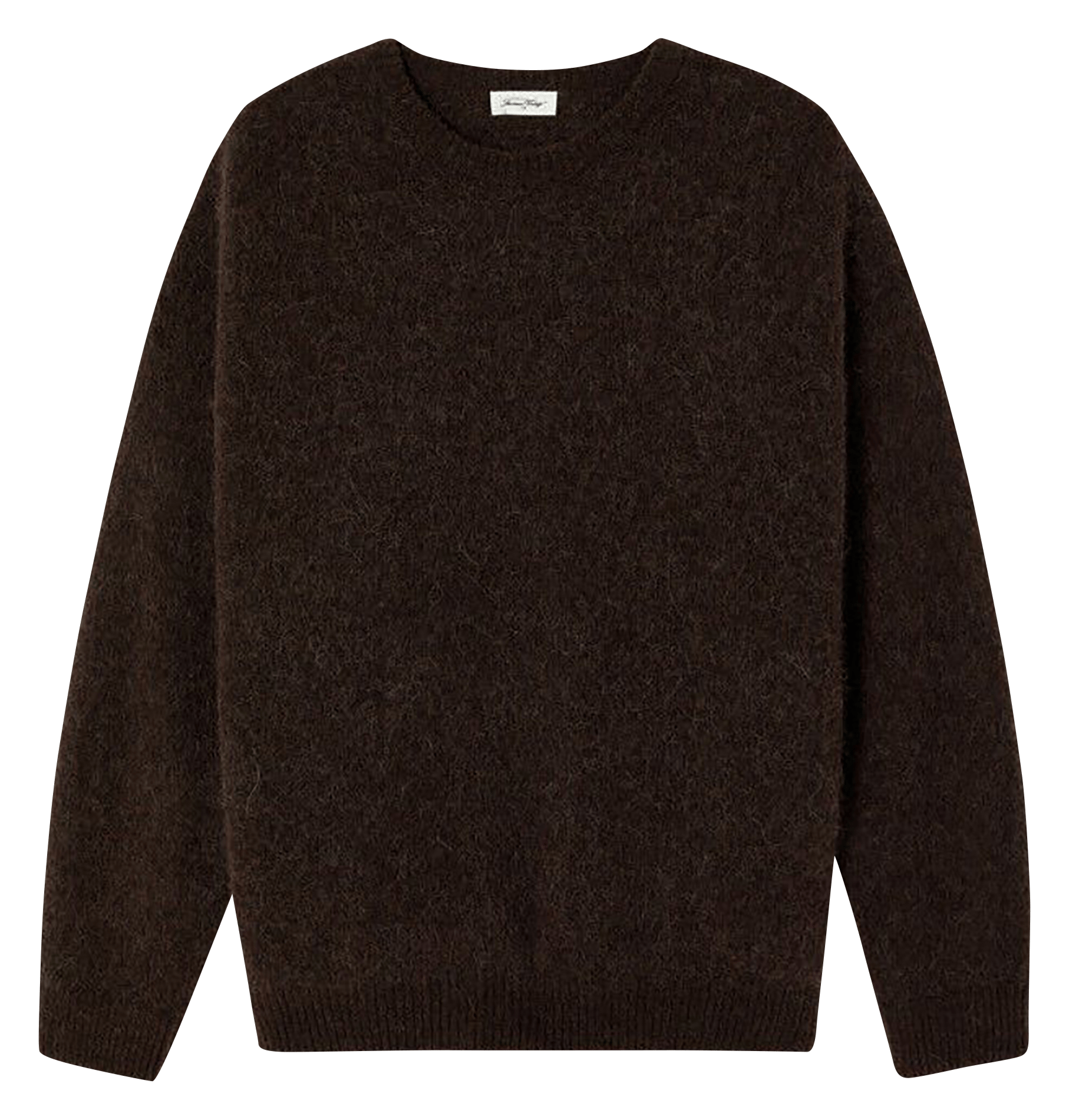 Pull oversize col rond  AMERICAN VINTAGE Marron