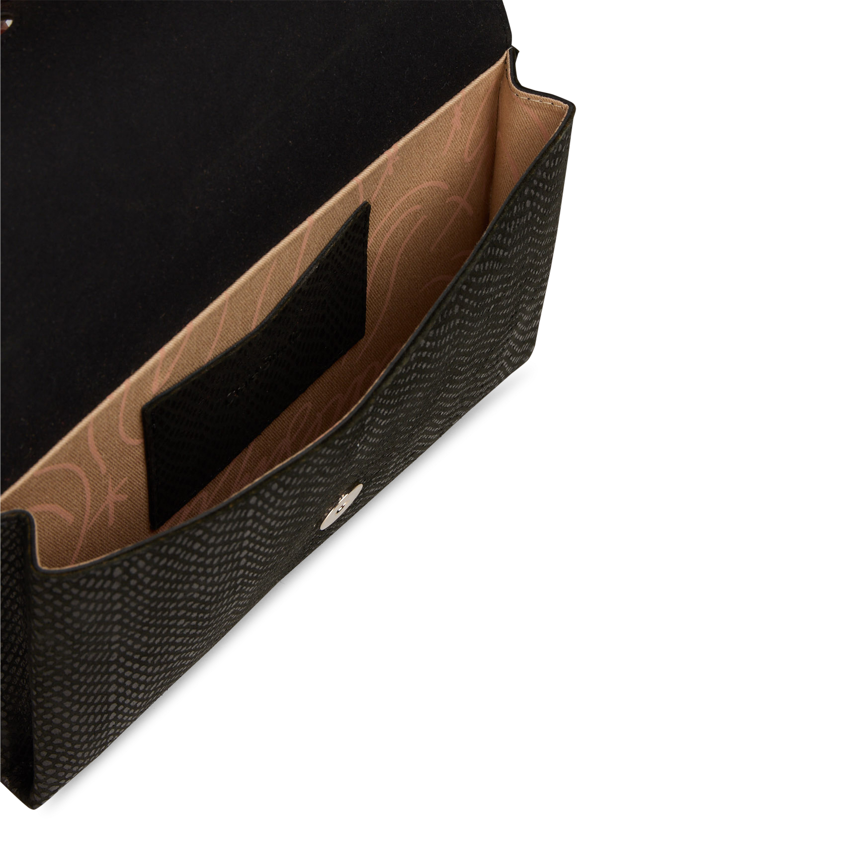 Pochette de soirée en cuir  | Noir CRAIE STUDIO Femme