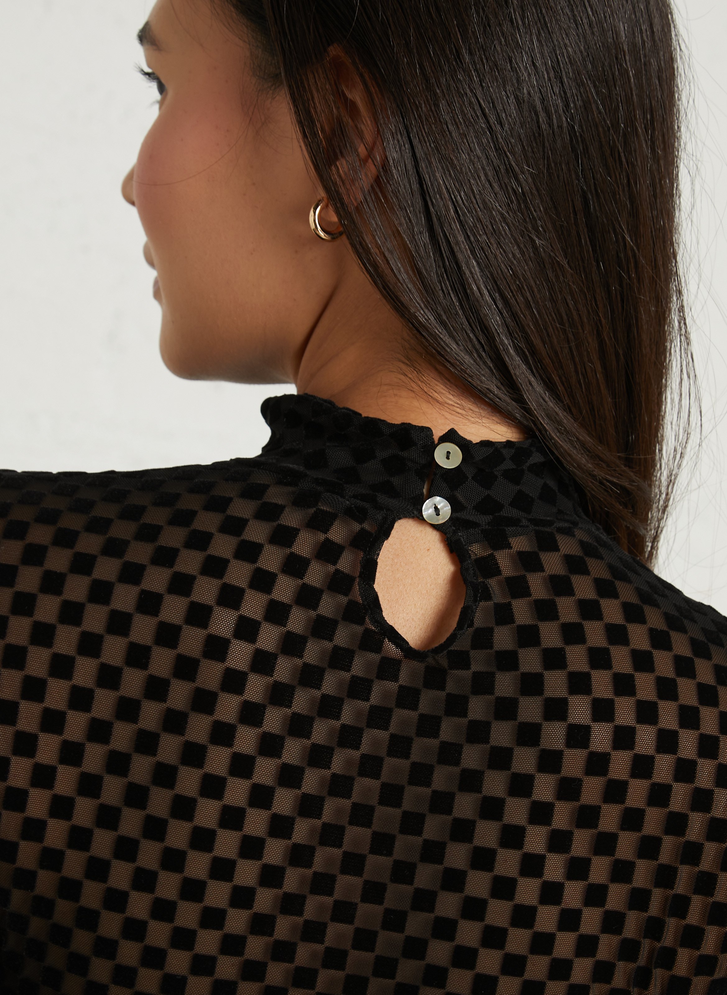Body col montant LA NOUVELLE Noir