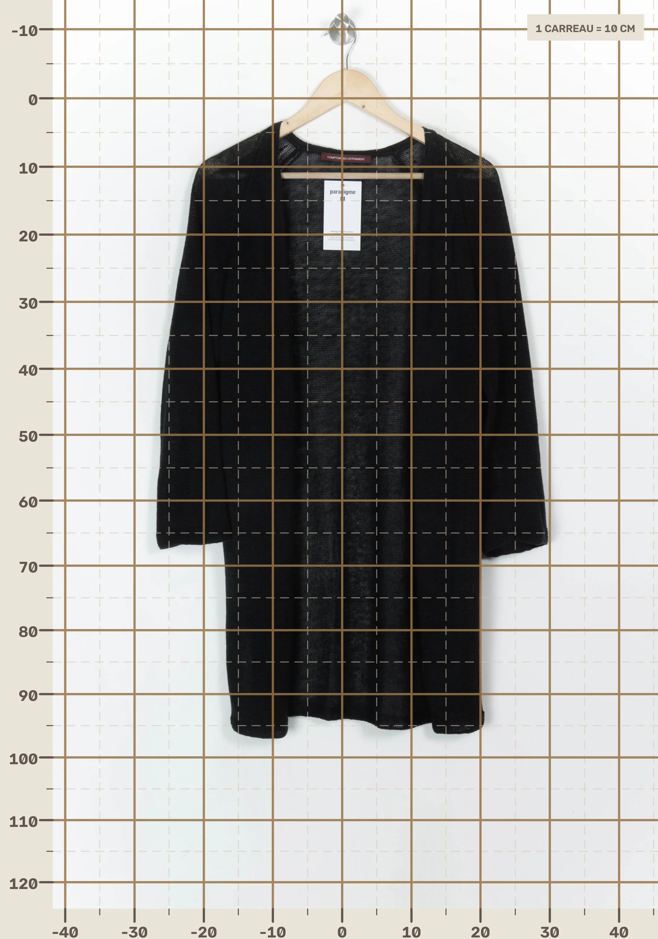 Cardigan COMPTOIR DES COTONNIERS - Seconde main Noir