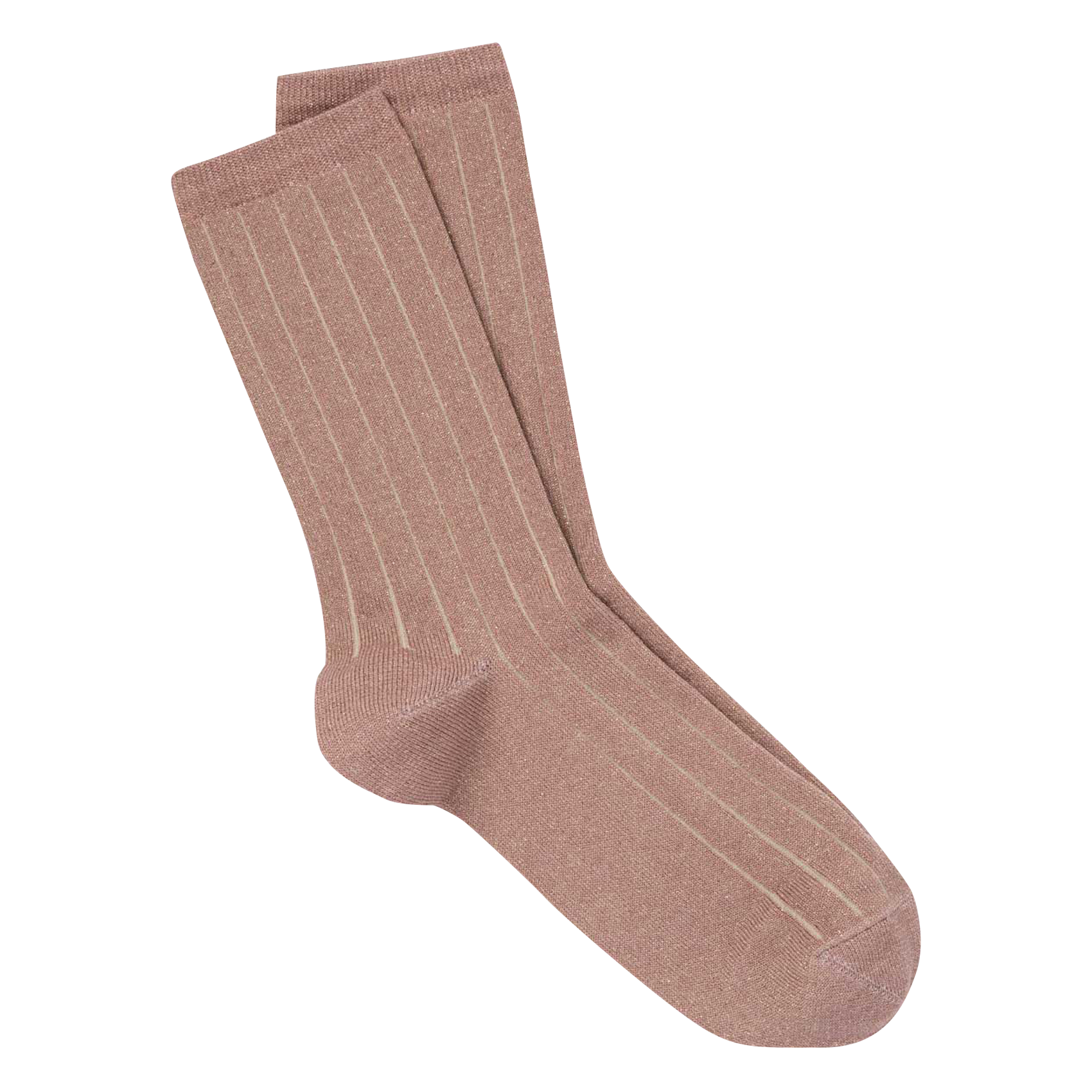 Glossy cotton-blend socks ROYALTIES Pink