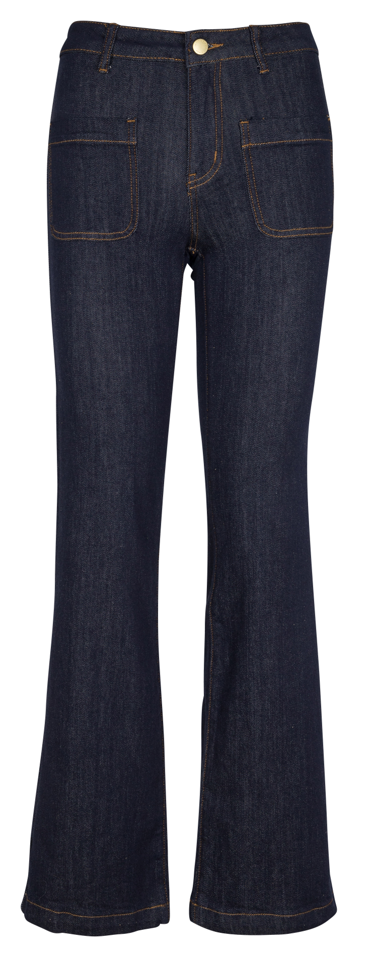 Jean flare en coton mélangé LA PETITE ETOILE Bleu