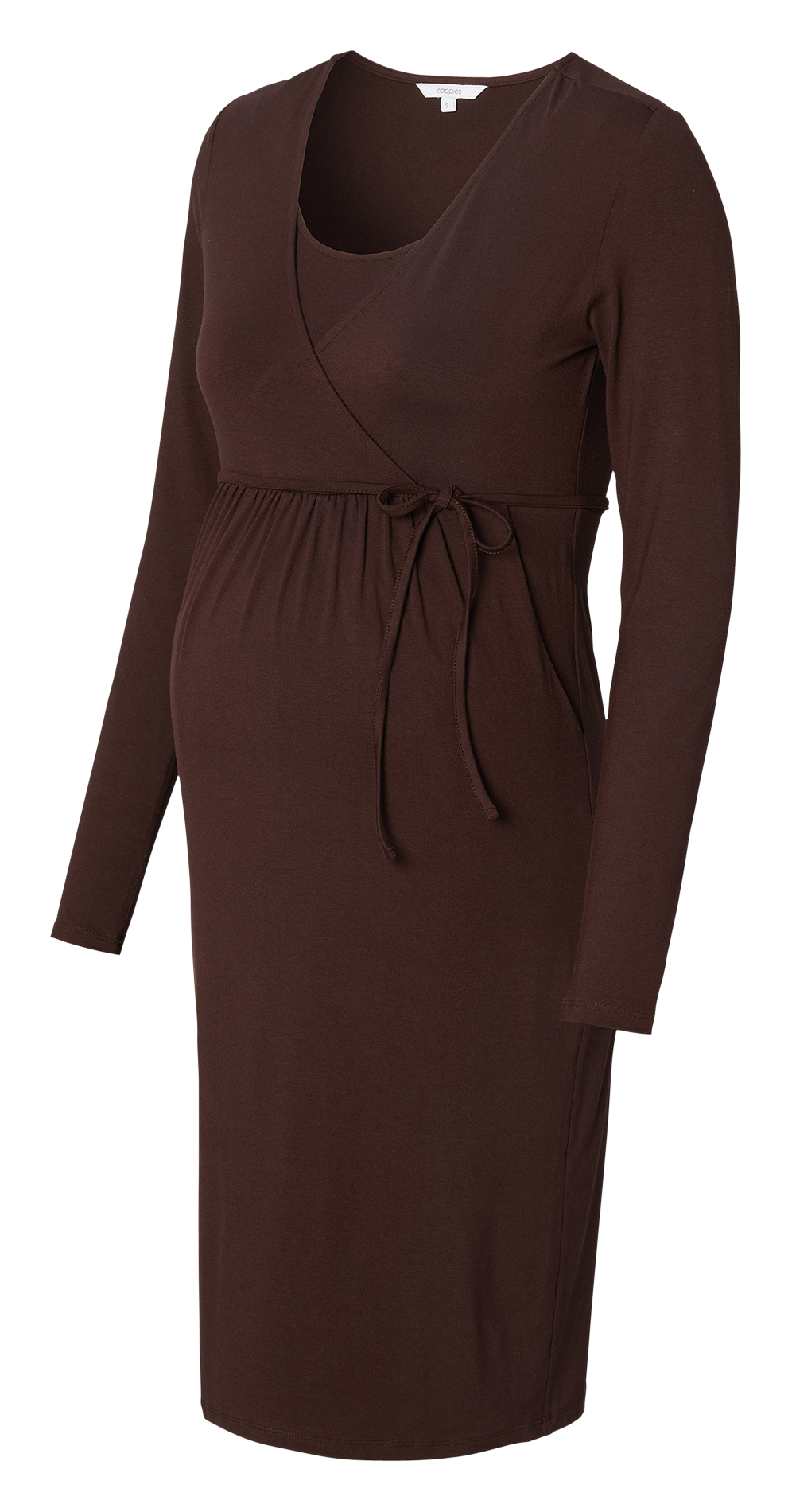 Short nursing dress NOPPIES Beige