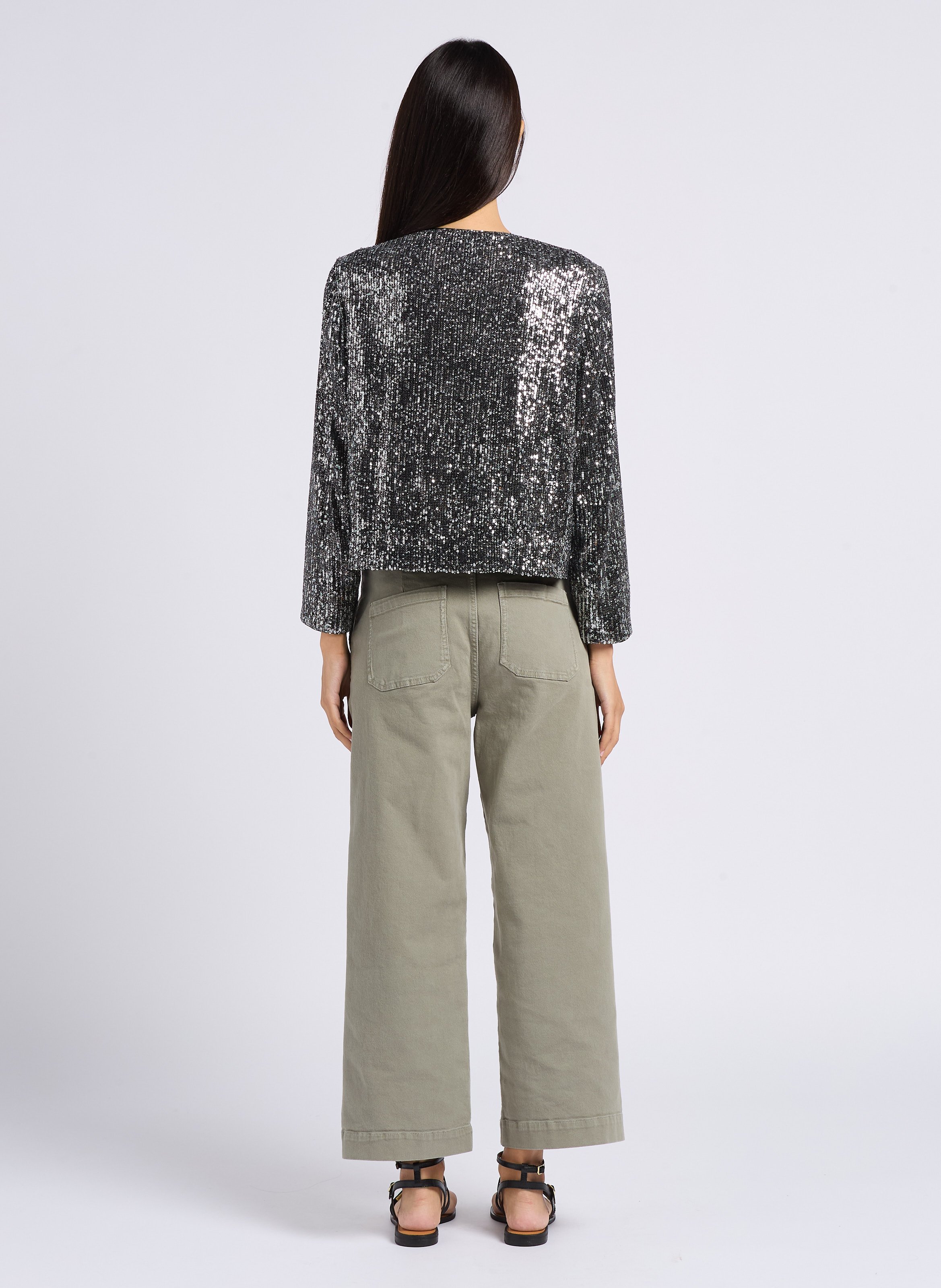 Sandales plates en cuir LES TROPEZIENNES PAR M.BELARBI Blanc