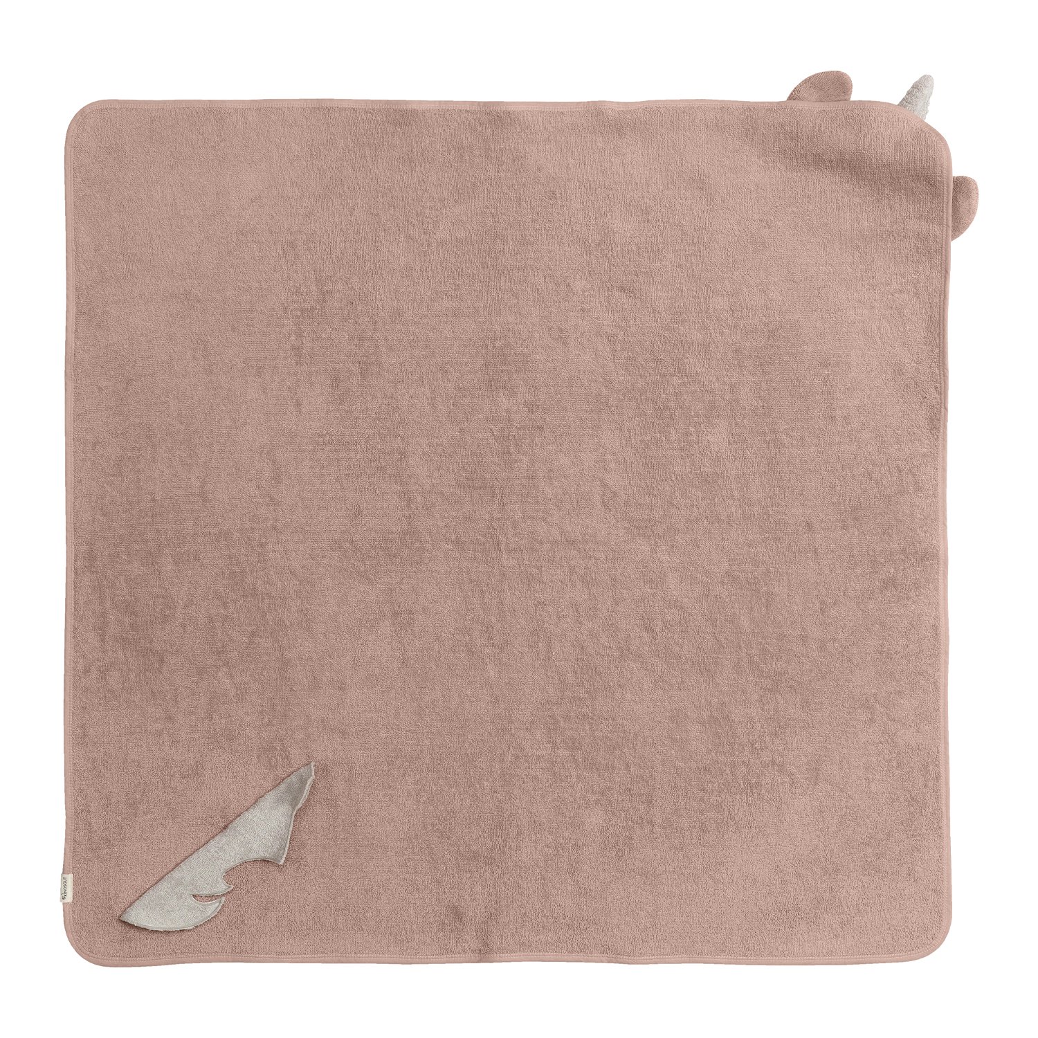 Unicorn hooded towel KINDSGUT Red