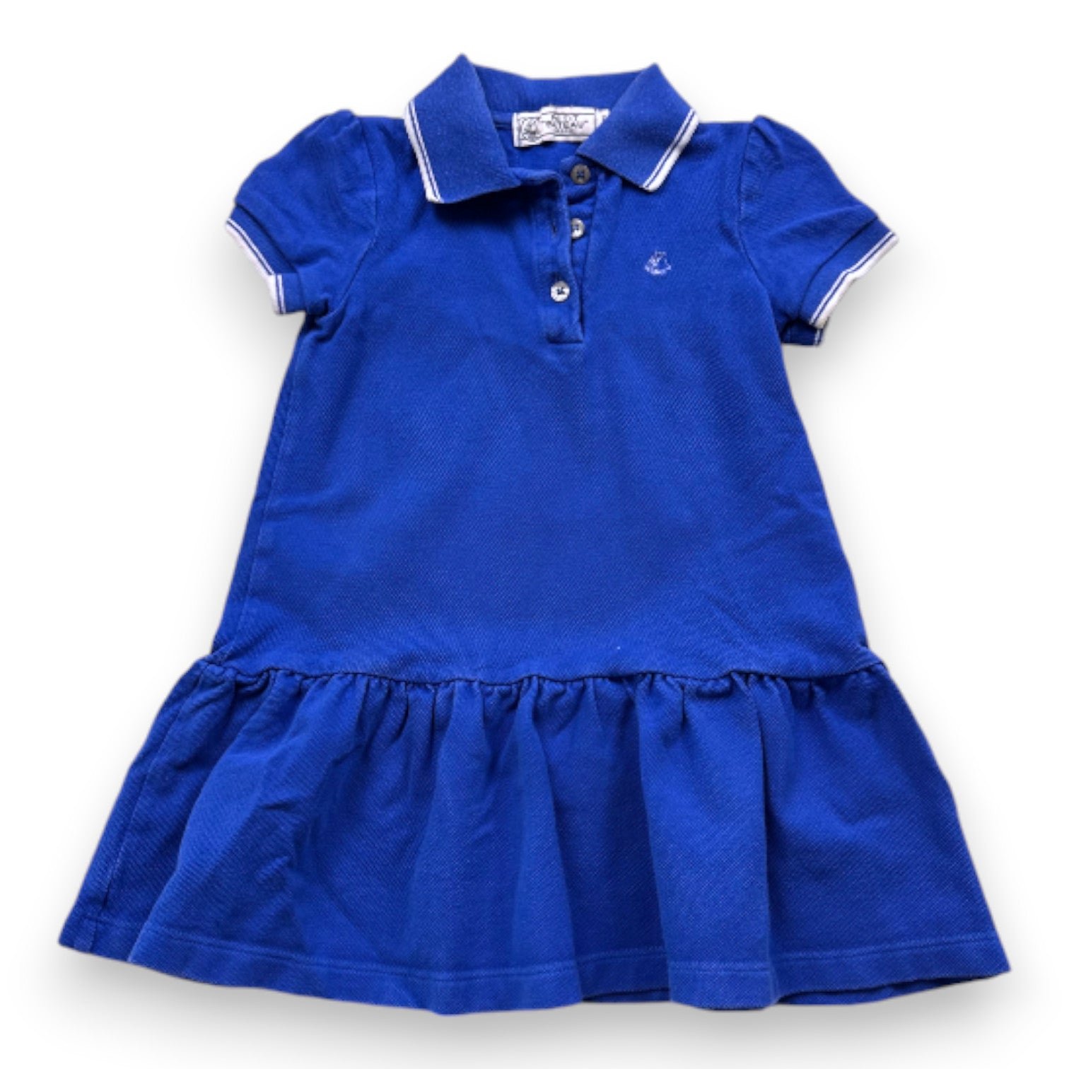 Blue Child's Dress - 5 years PETIT BATEAU - Seconde Main Blue
