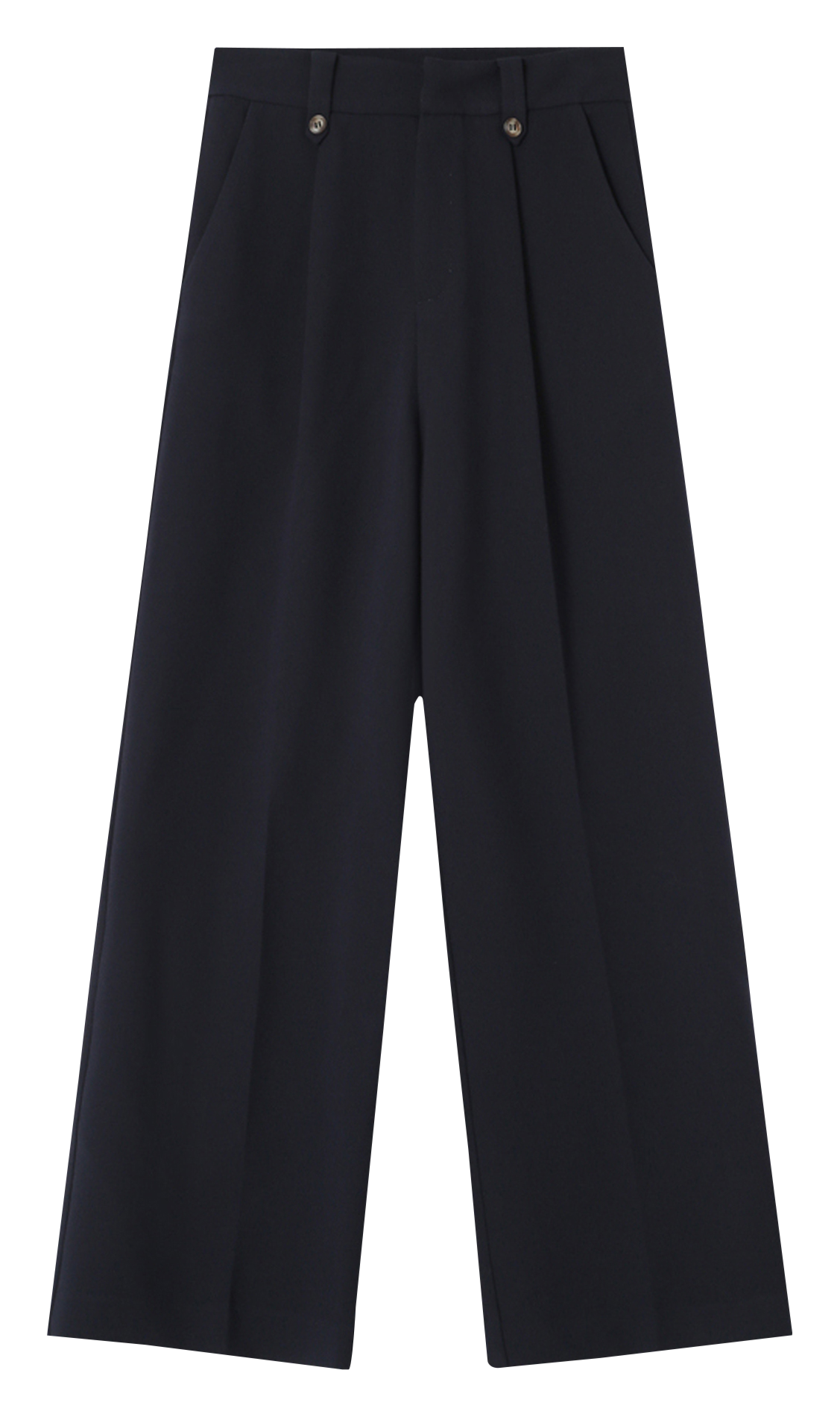 Straight suit pants GRACE ET MILA Blue