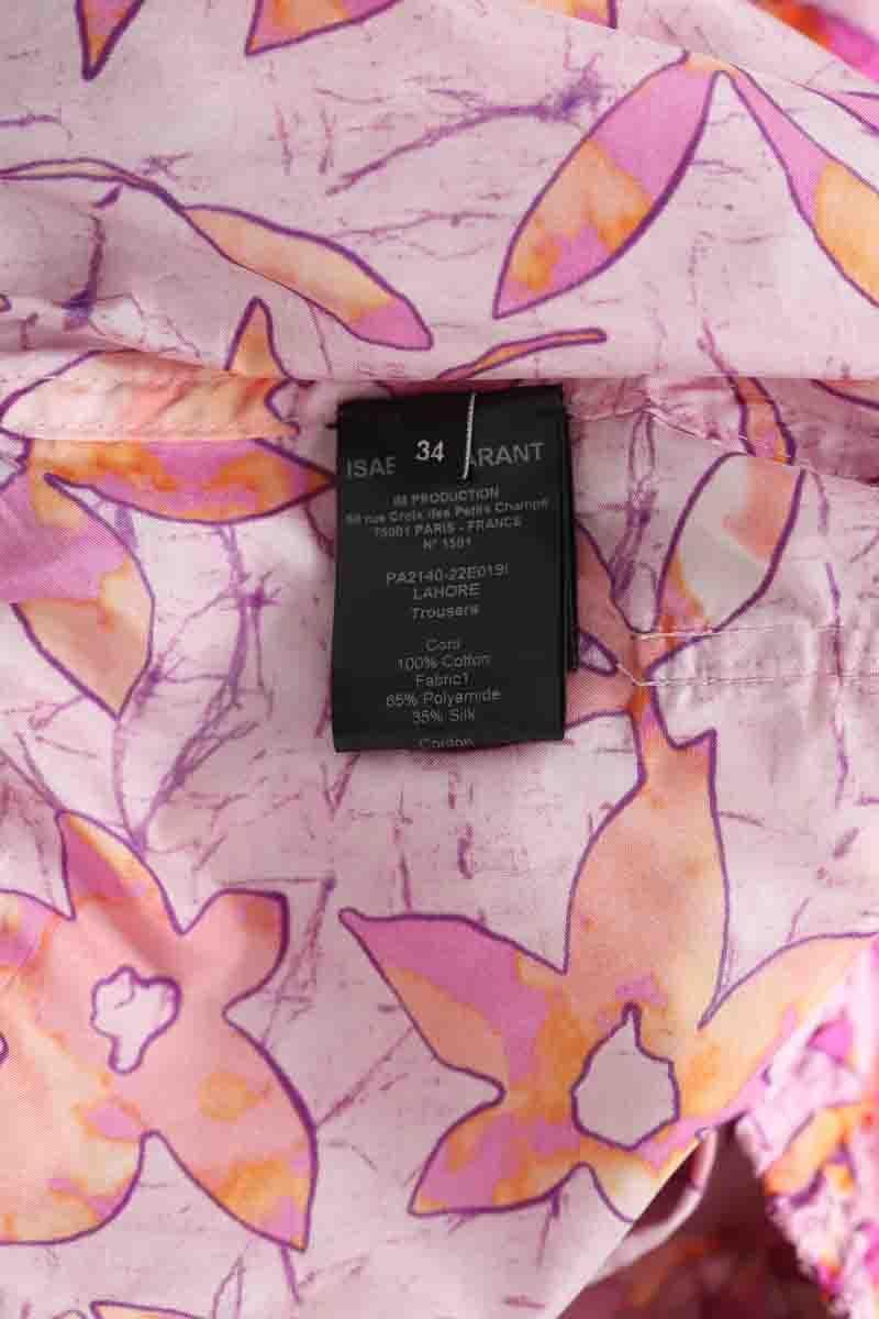 Cotton carrot pants ISABEL MARANT - Seconde Main Pink