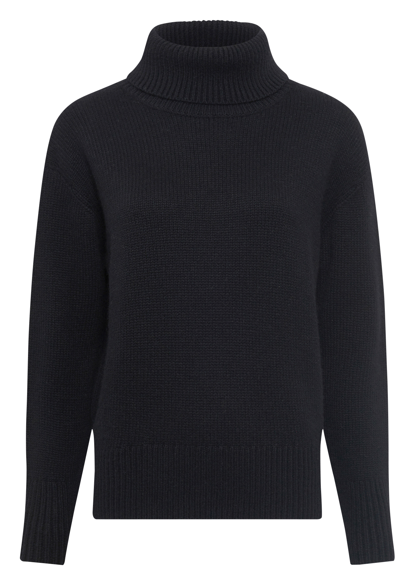 Pull col roulé en cachemire GERARD DAREL Noir