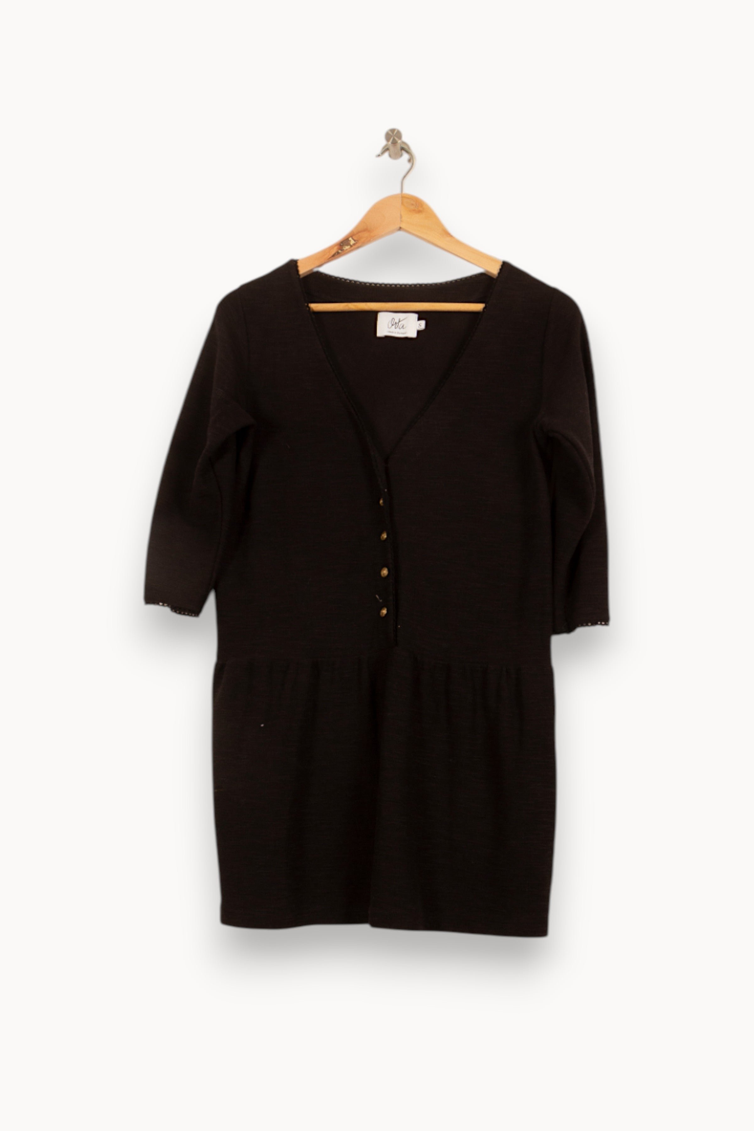 Midi dress ORTA - Seconde main Black