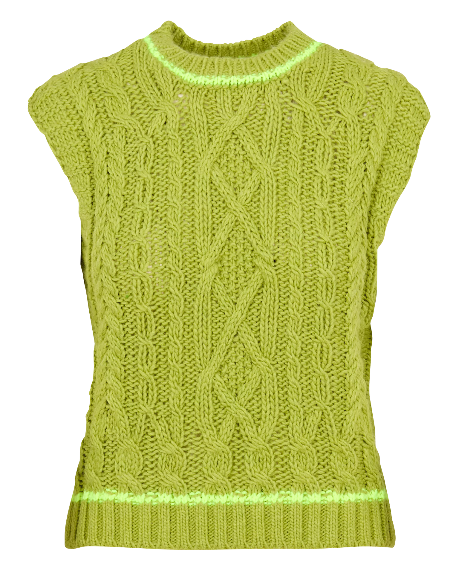 Gerade geschnittener Rundhalspullover NEST Pistacho