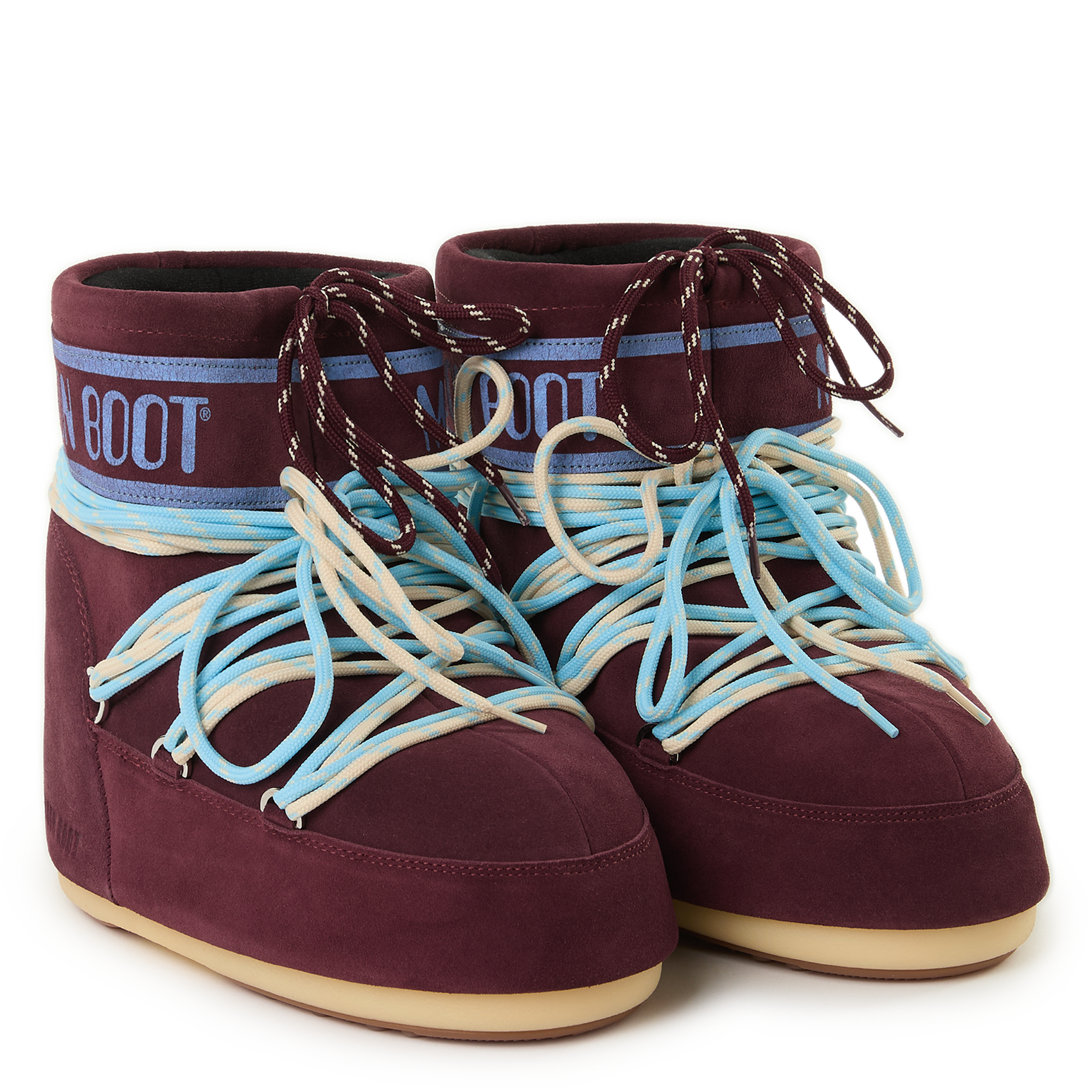 Bottines en cuir MOON BOOT Rouge