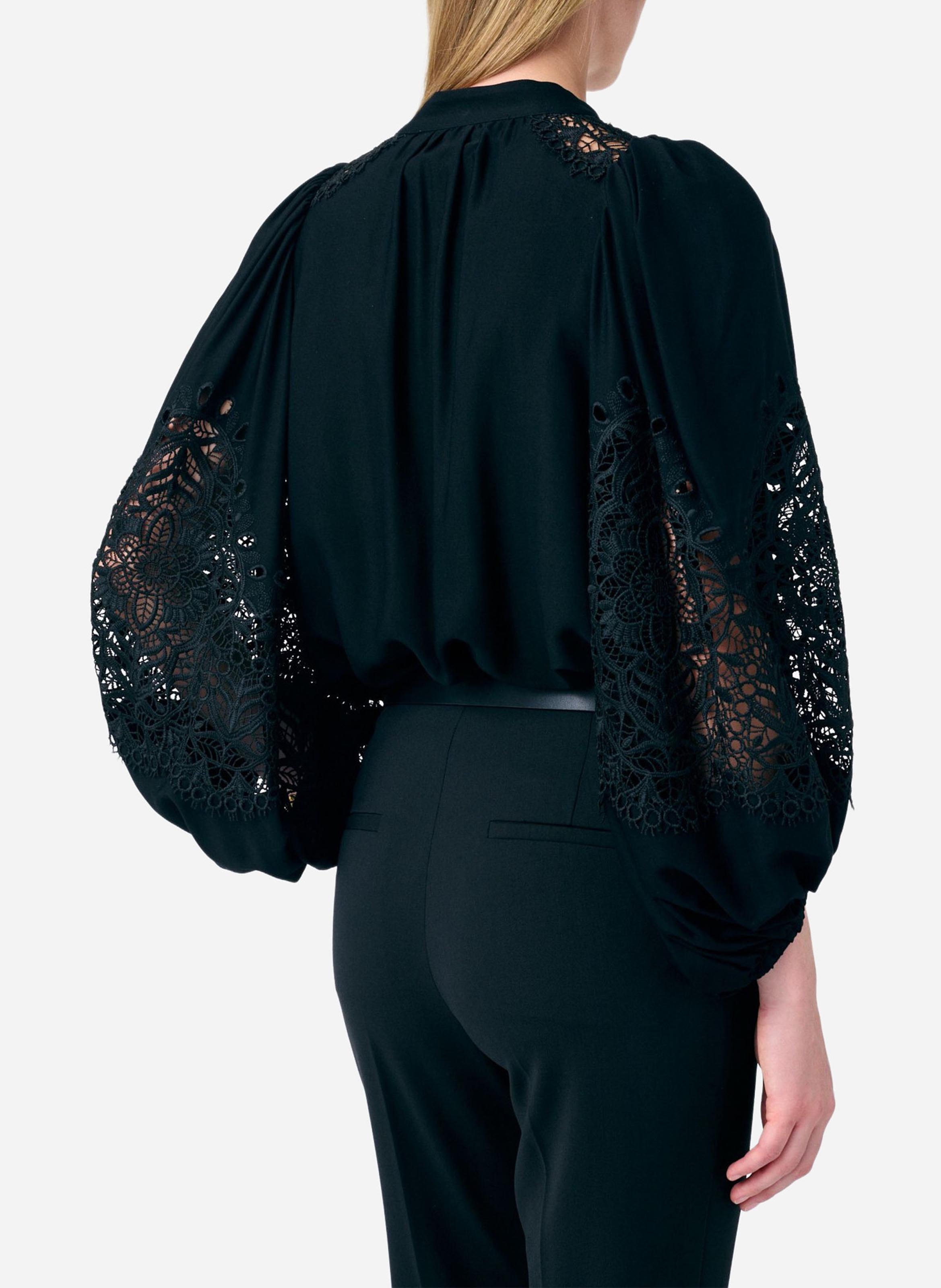 V-neck blouse VANESSA BRUNO Black