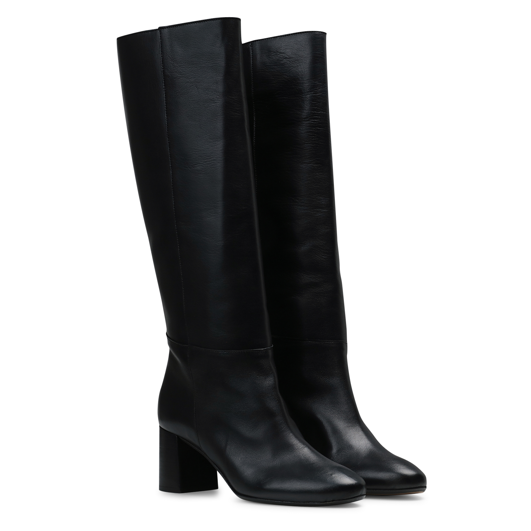 Laarzen van leer MAISON TOUFET Zwart