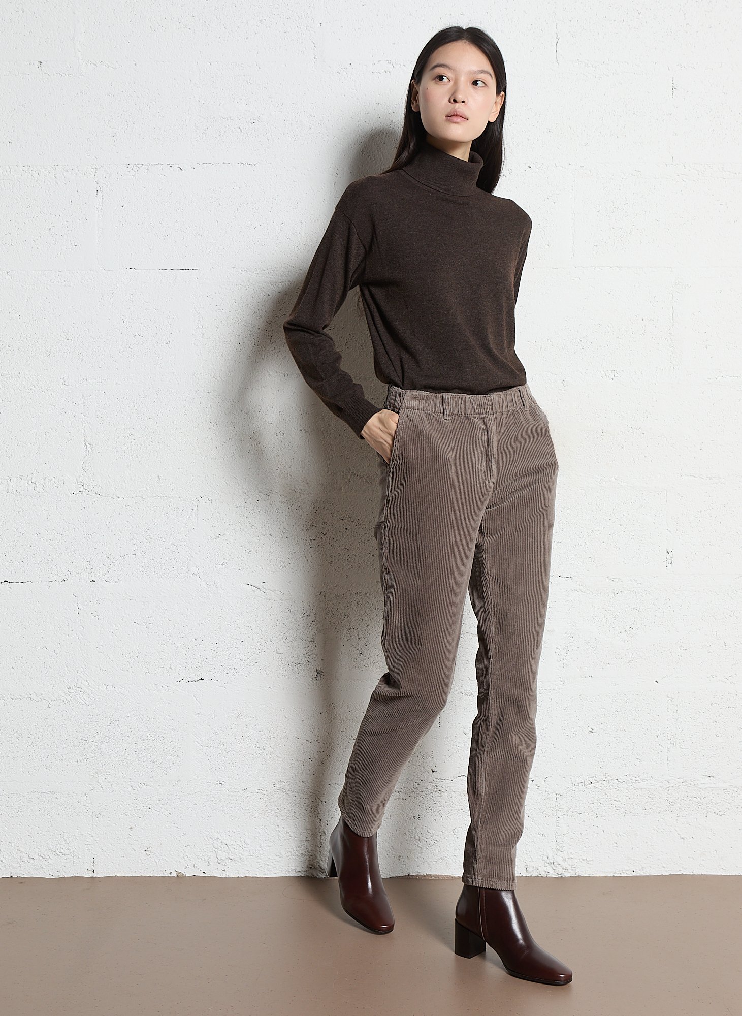 Carrotbroek MAISON 123 Beige