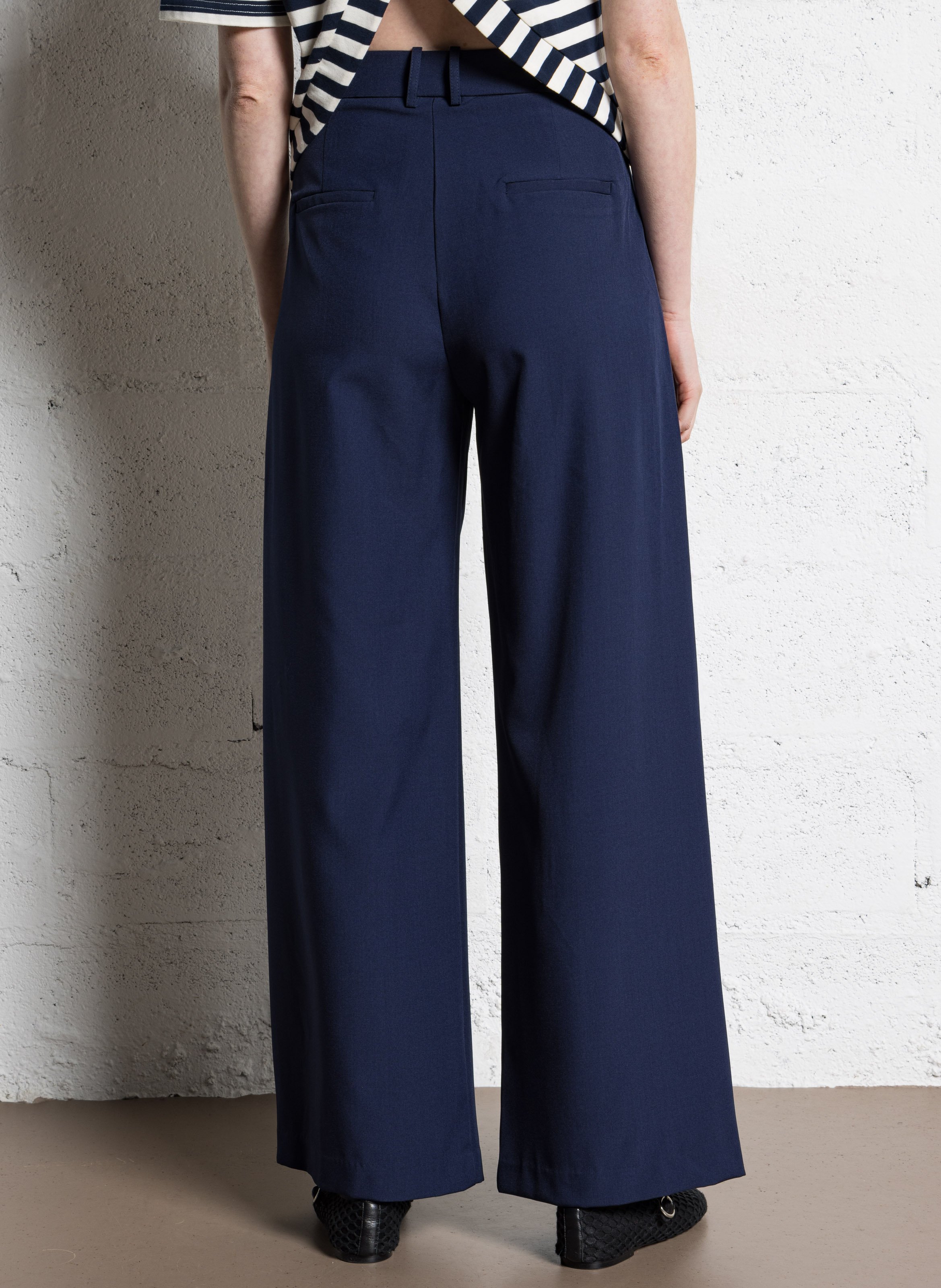 Pantalon large SUNCOO Bleu