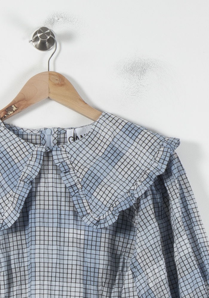 Short & Midi Dress GANNI - Seconde Main Blue