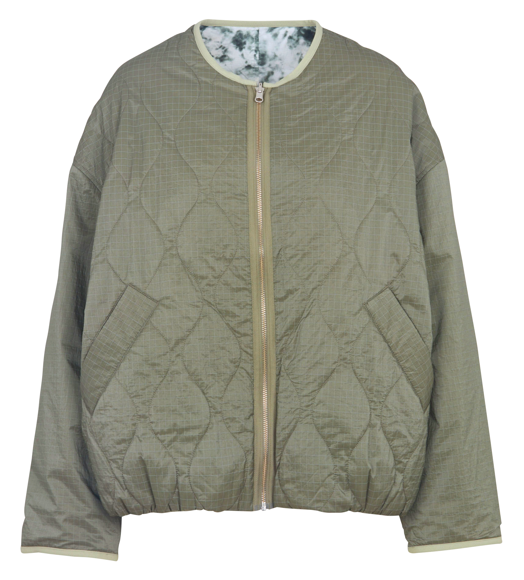 Veste col rond  BELLEROSE Vert