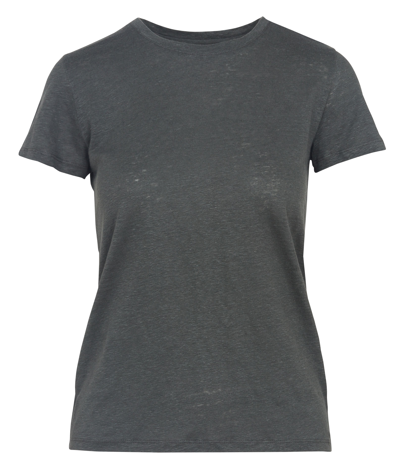 Round-neck linen-blend T-shirt MAJESTIC FILATURES