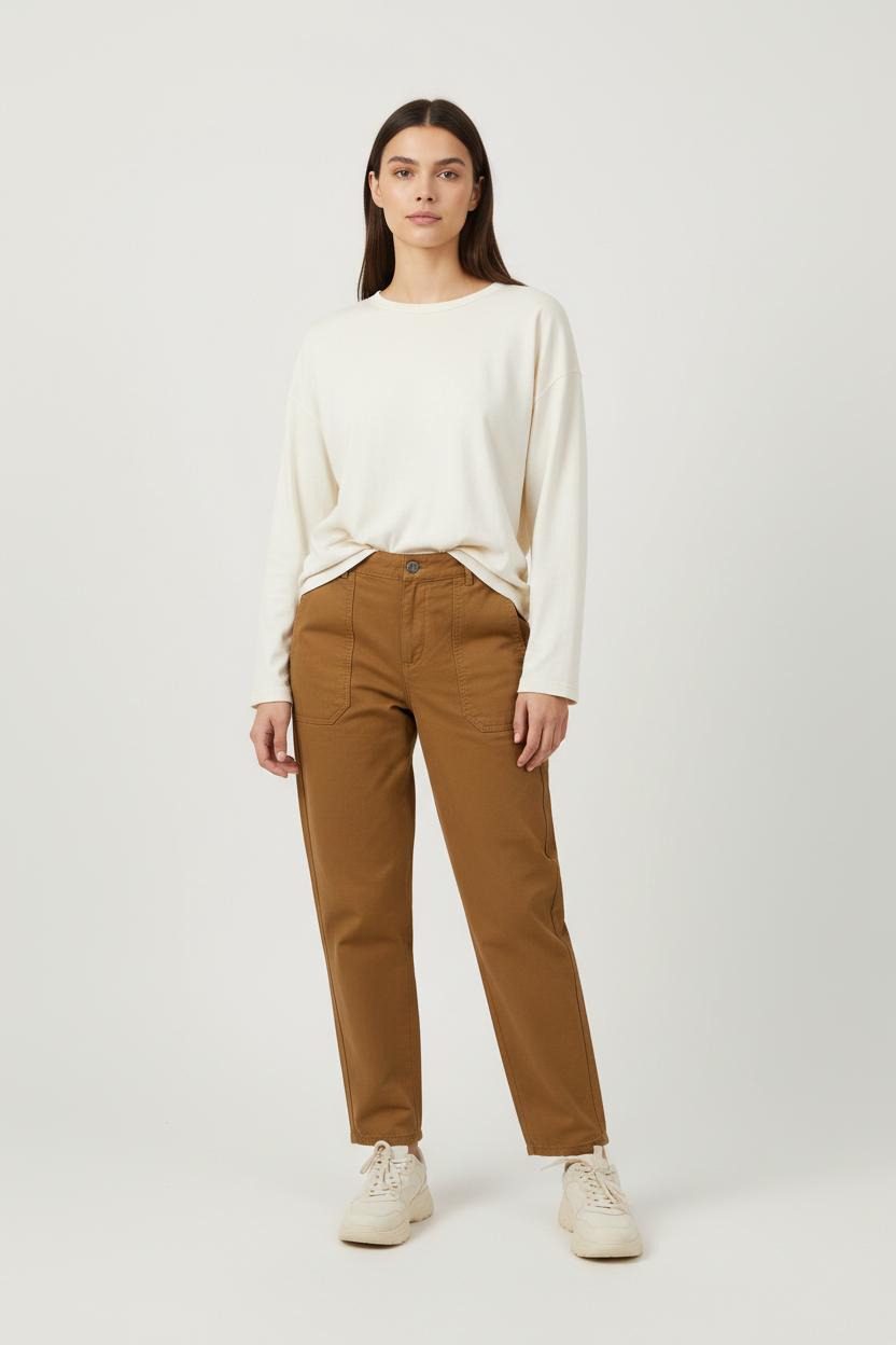 PANTS CHLOE STORA - SECONDE MAIN Beige