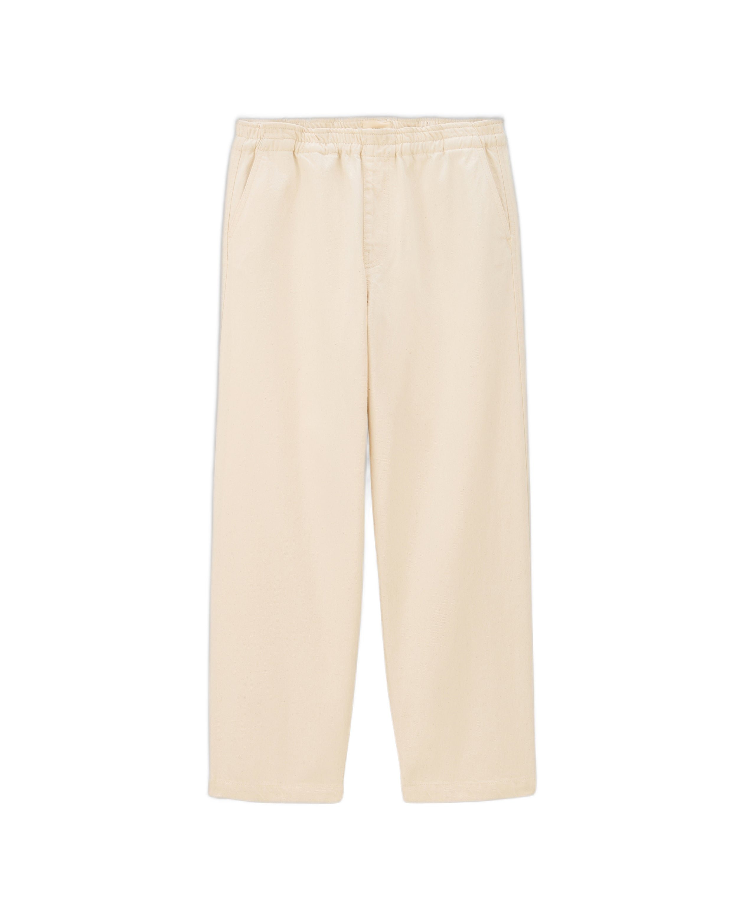 Relaxed elasticated pants Michigan ecru Noyoco Red