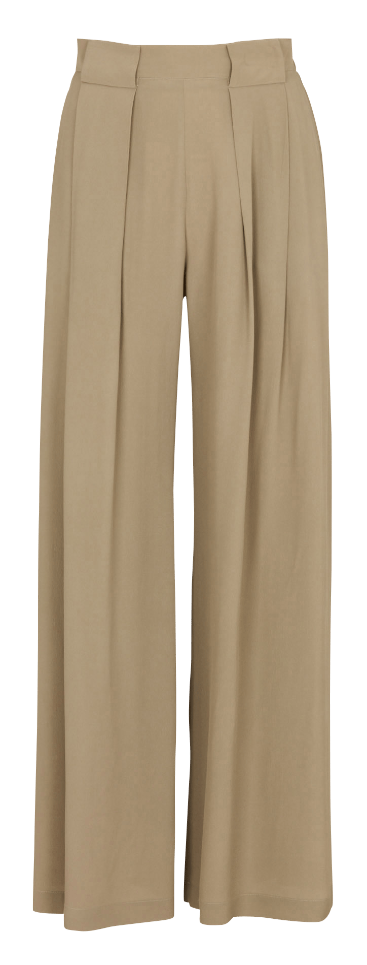 Pantalon large taille haute MOMONI Vert