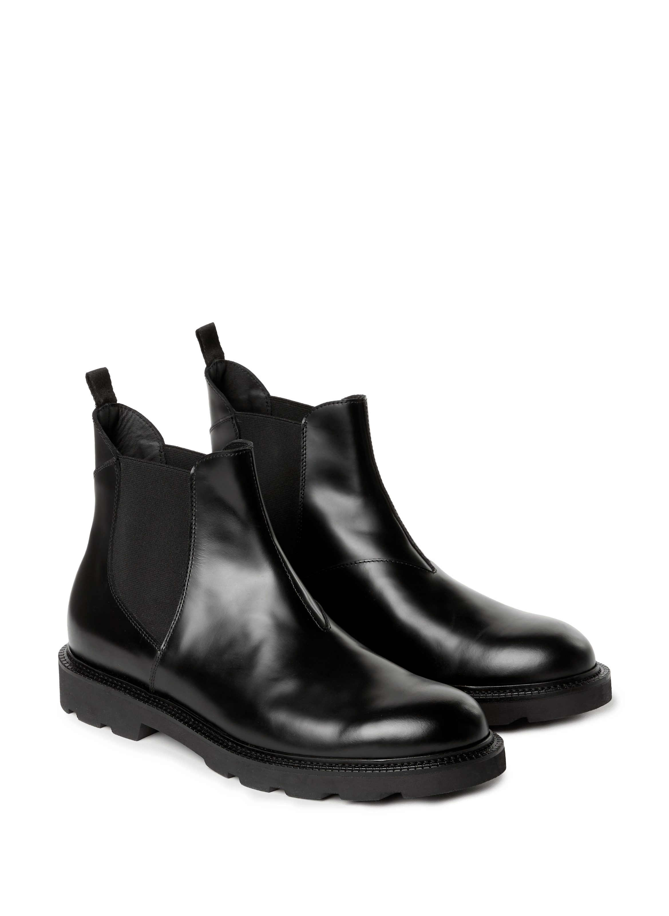 Leather mid-calf boots SAISON 1865 Black
