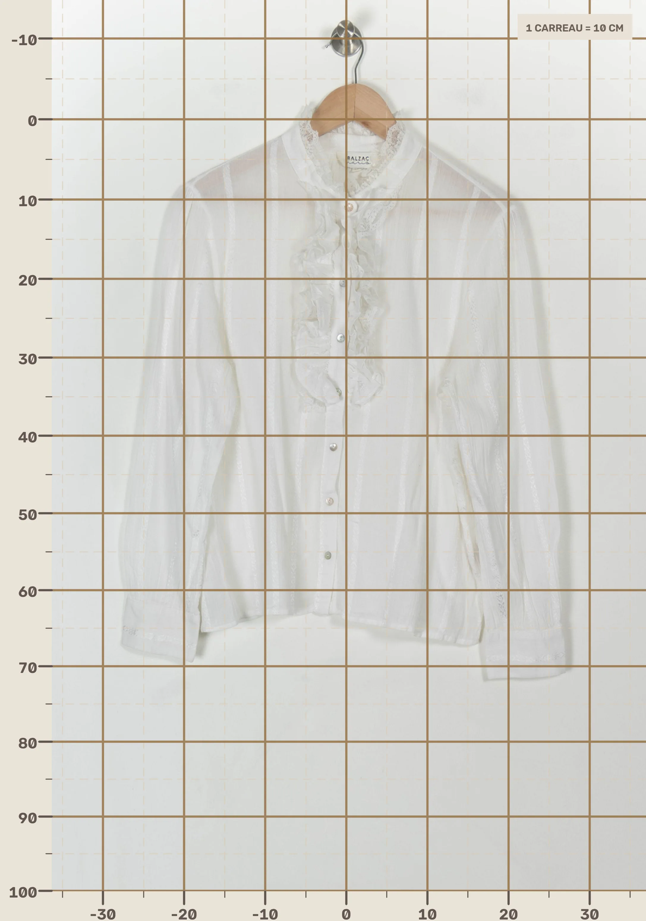 Shirt BALZAC PARIS - Seconde Main White