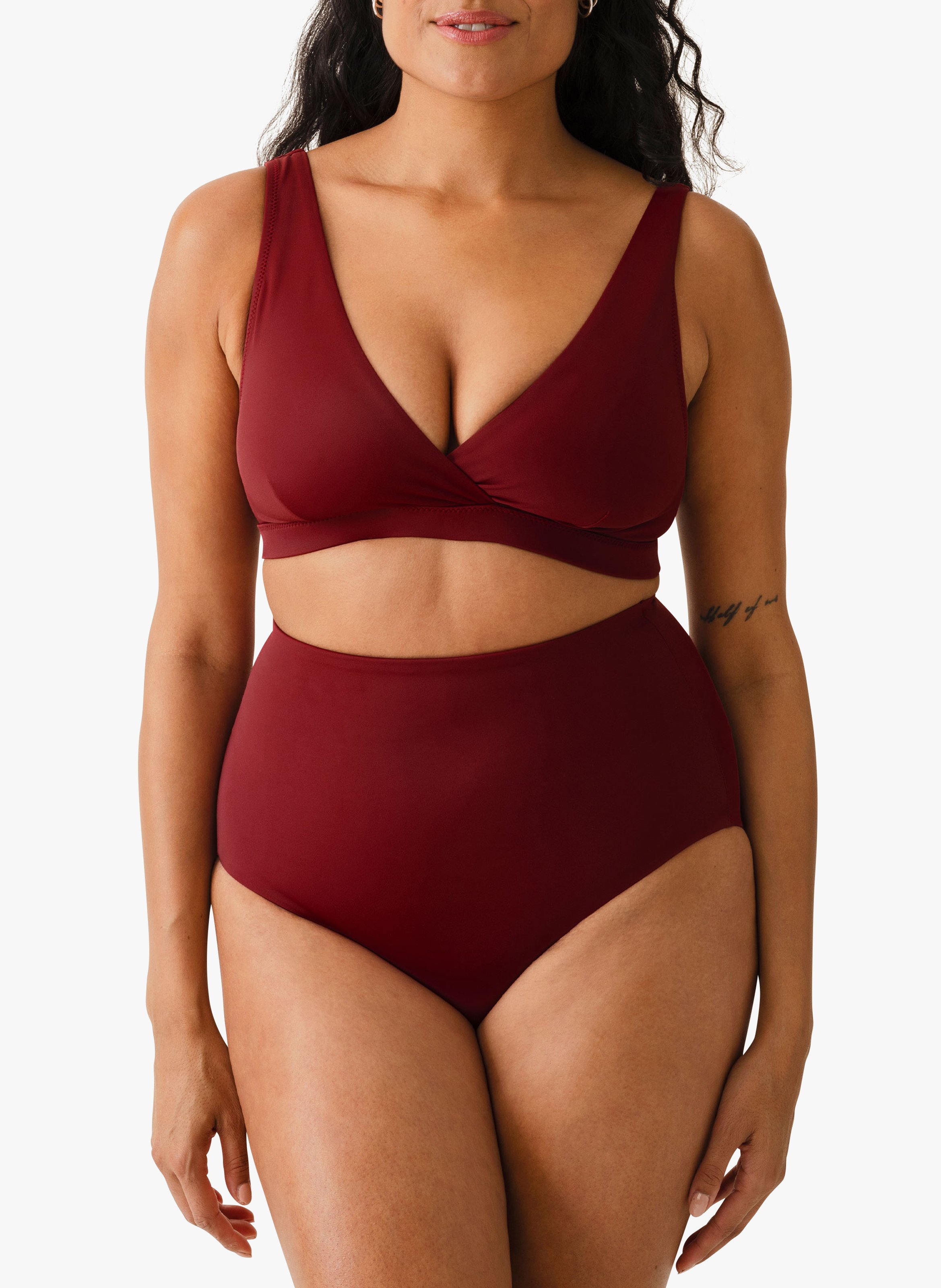 Haut de maillot de bain triangle  BOOB Rouge