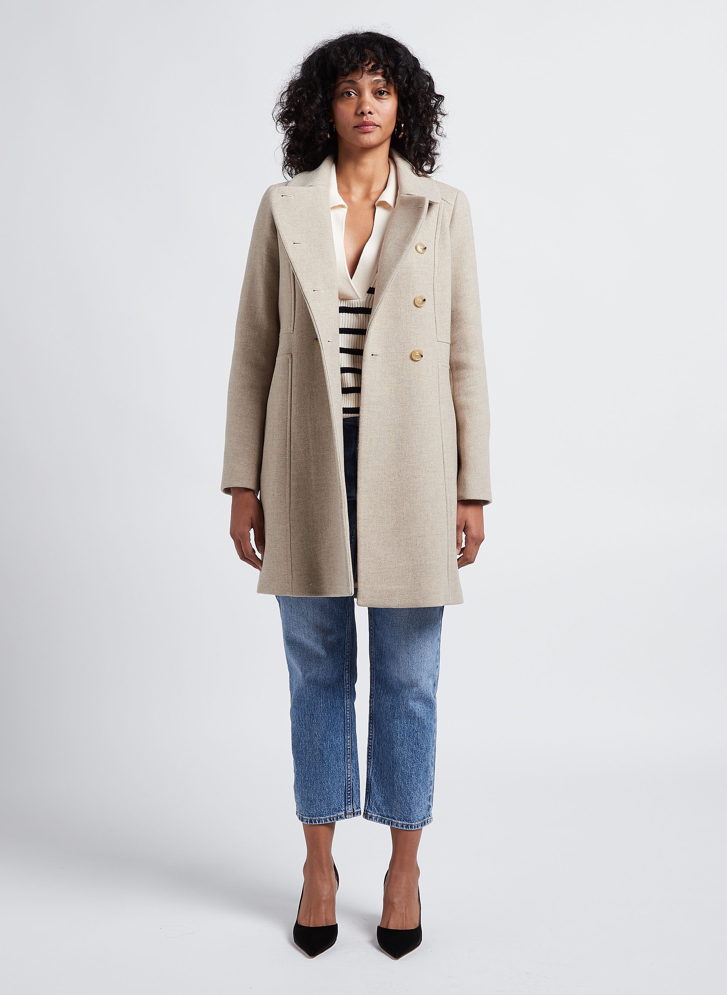 Virgin on sale wool coat