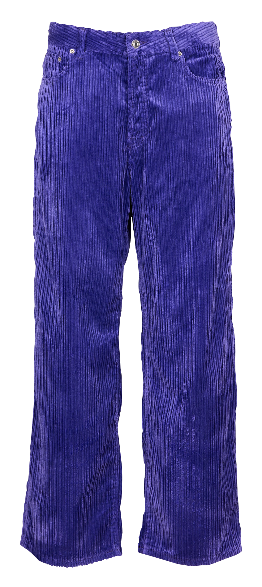 Pantalon droit en coton mélangé BELLEROSE Violet