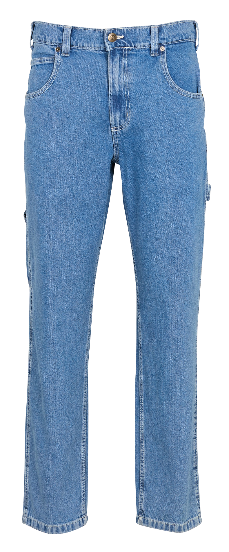 Csally - Gerade geschnittene Baumwollhose GARYVILLE Classic blue