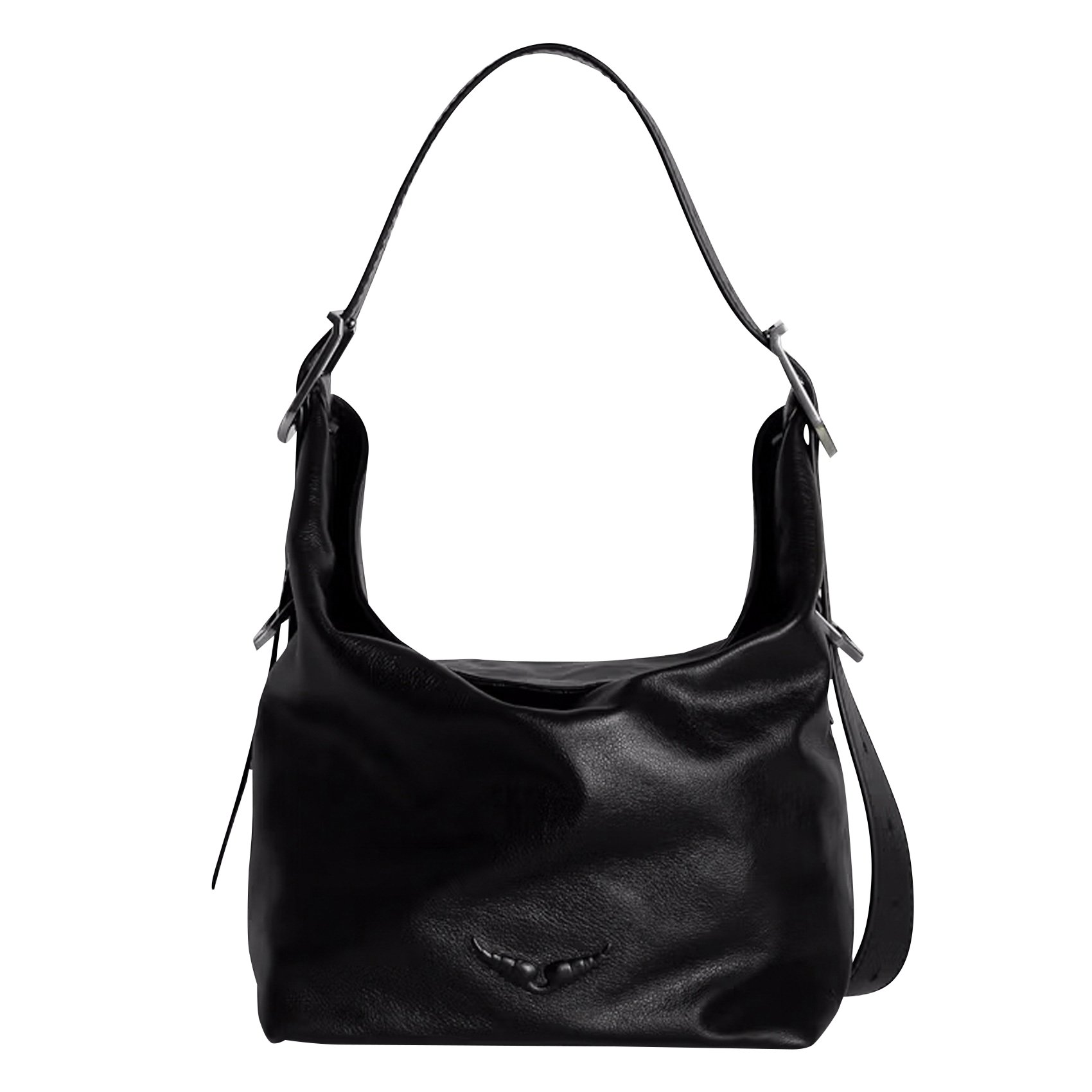 Leren crossbodytas  ZADIG&VOLTAIRE Zwart