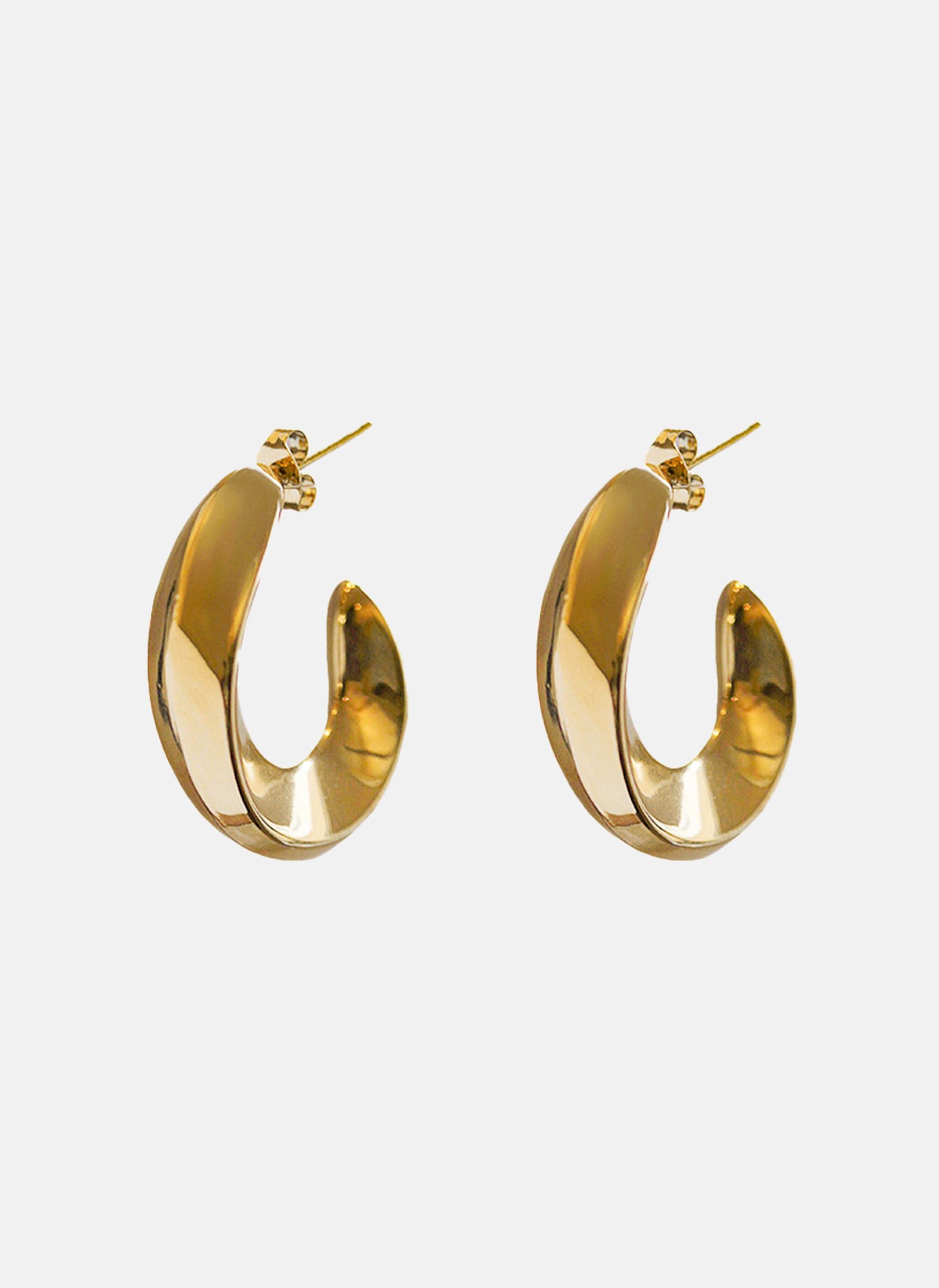 Adara hoops AEC Paris Golden