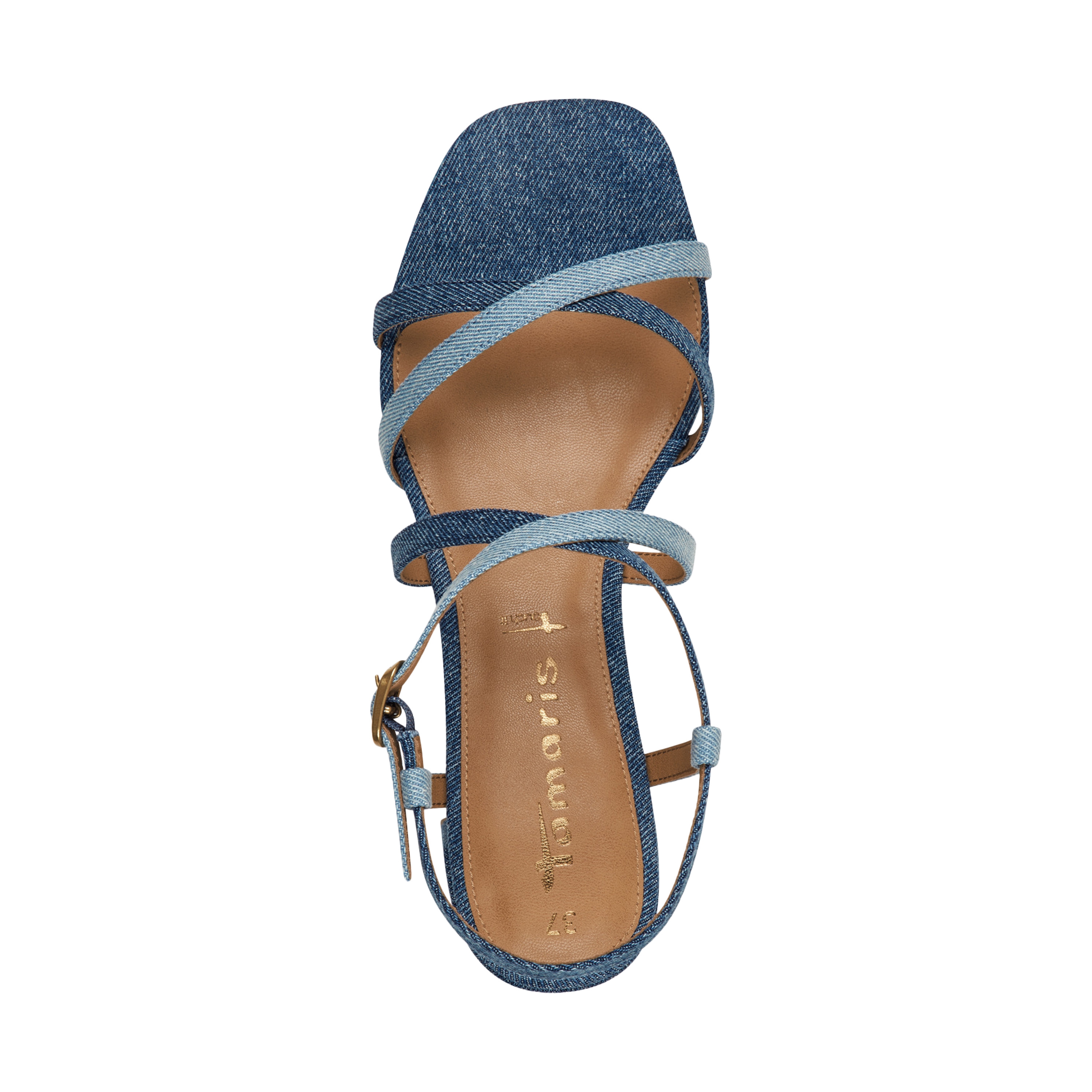 Strappy Heeled Sandals TAMARIS Blue