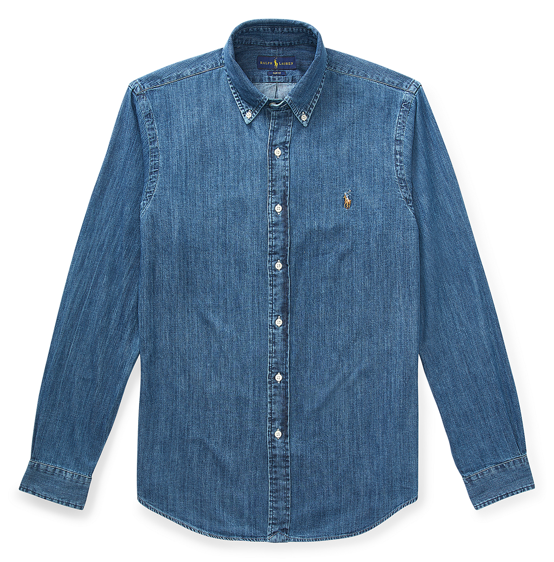 Colonel - Einfarbiges Hemd POLO RALPH LAUREN Blau