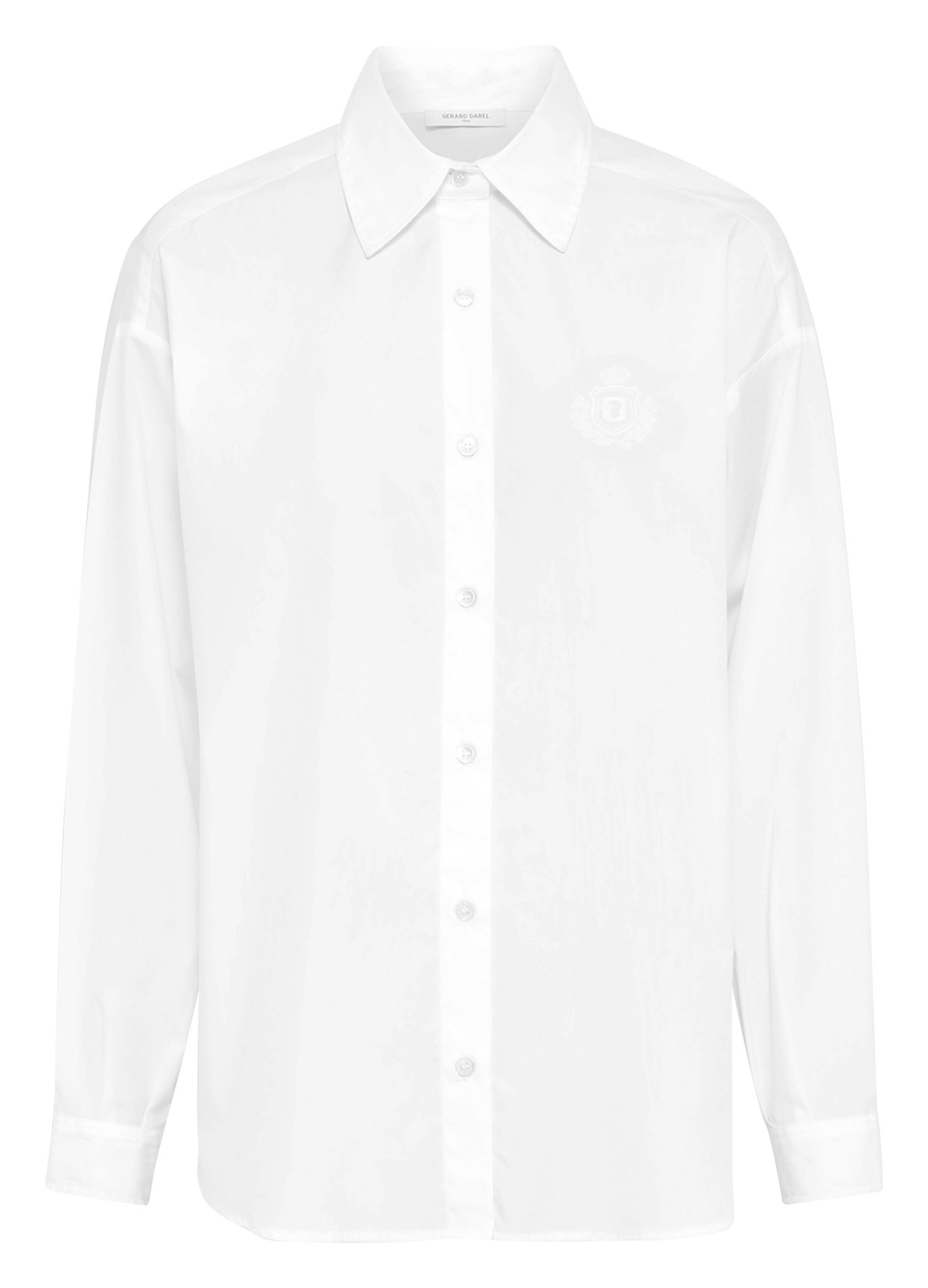 Chemise col classique en coton GERARD DAREL Blanc