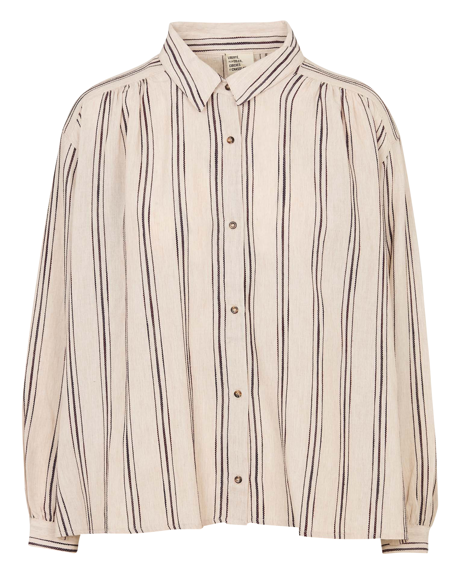 Chemise col classique  SACRECOEUR Beige