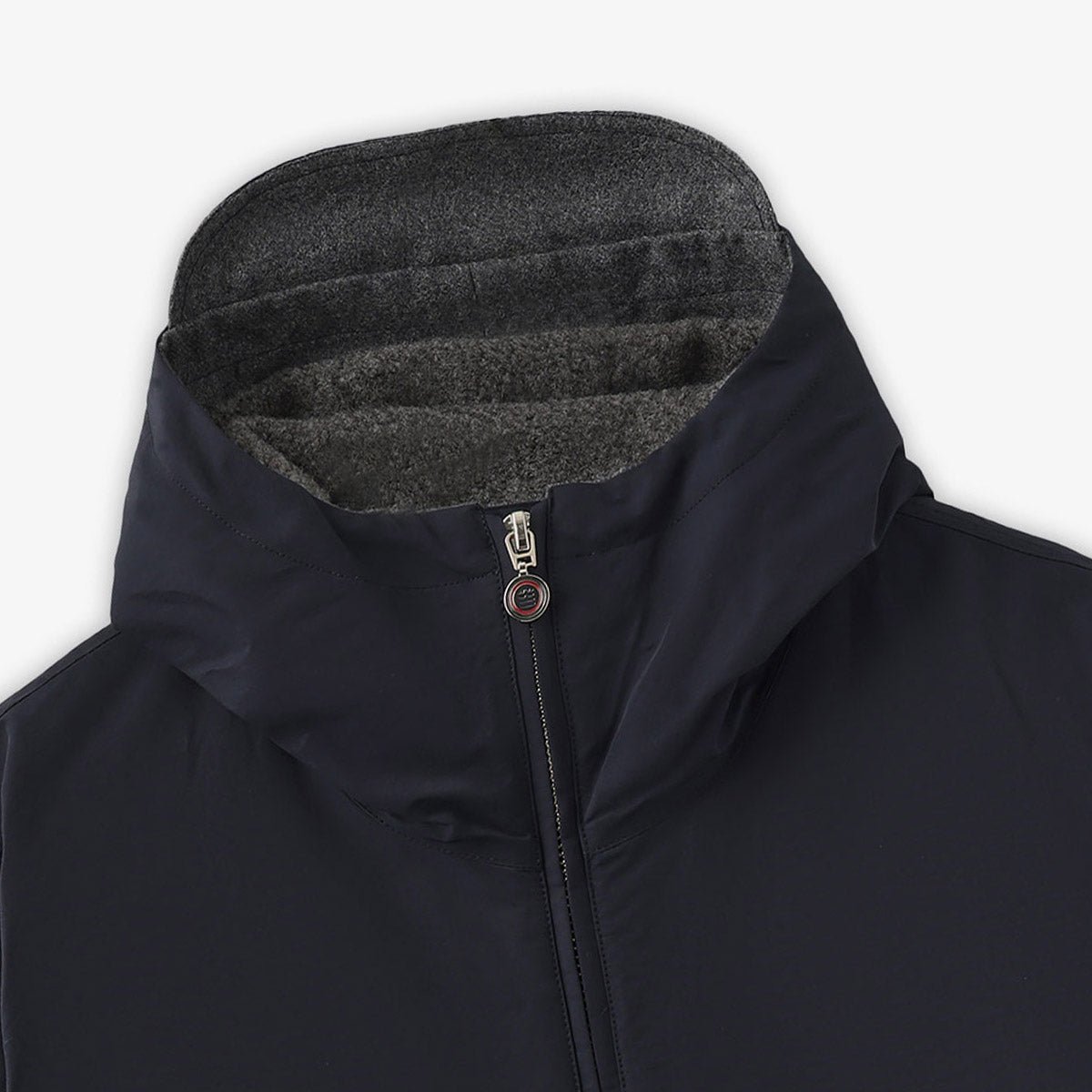Water-repellent fleece parka SERGE BLANCO Blue