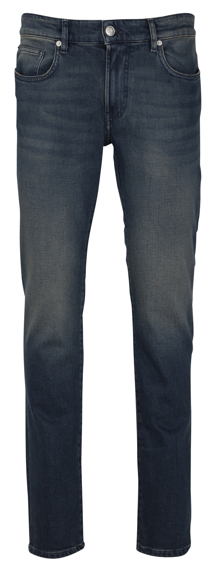 Gerade geschnittene Jeans aus Baumwoll-Mix IKKS Blau